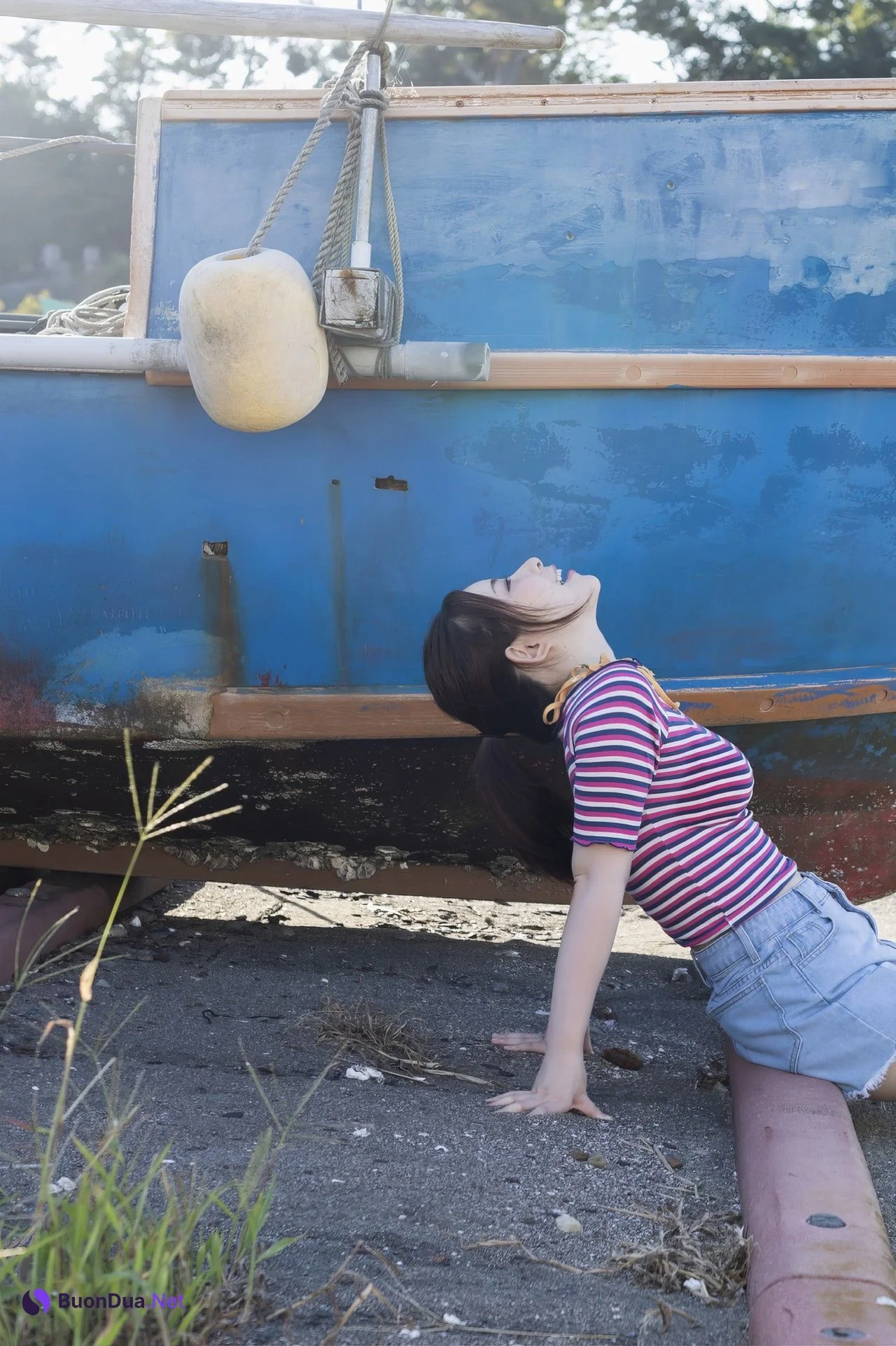 Ena Satsuki 沙月恵奈, ヌード写真集 [太陽とひまわり] Set.03 - รูปภาพ 5