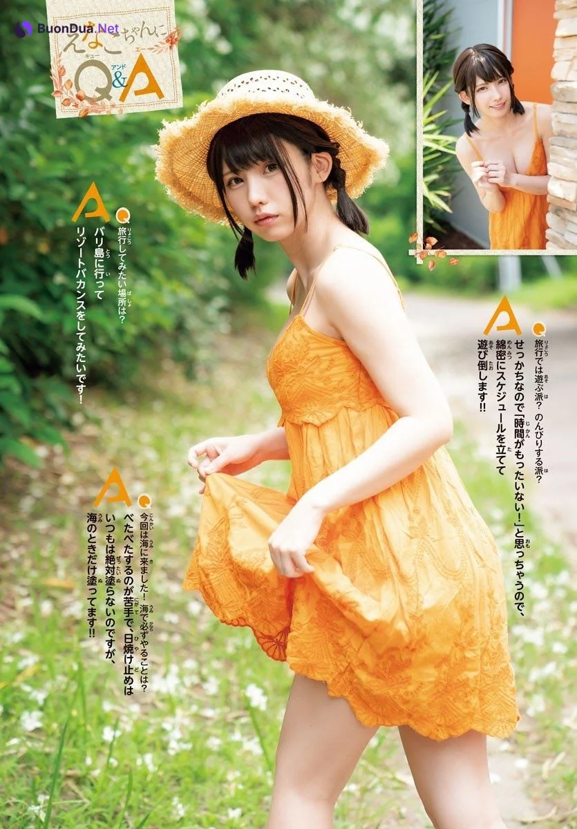 Enako えなこ, Shonen Champion 2021 No.34 (少年チャンピオン 2021年34号) - Photo 6