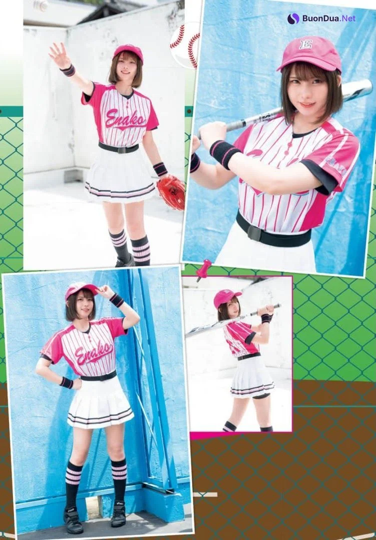 Enako えなこ, Shonen Champion 2021 No.38 (少年チャンピオン 2021年38号) - Photo 4