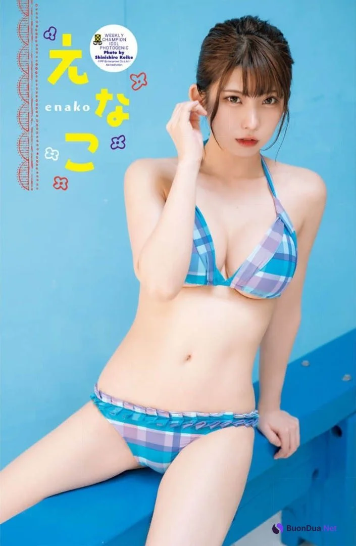 Enako えなこ, Shonen Champion 2021 No.38 (少年チャンピオン 2021年38号) - Photo 6
