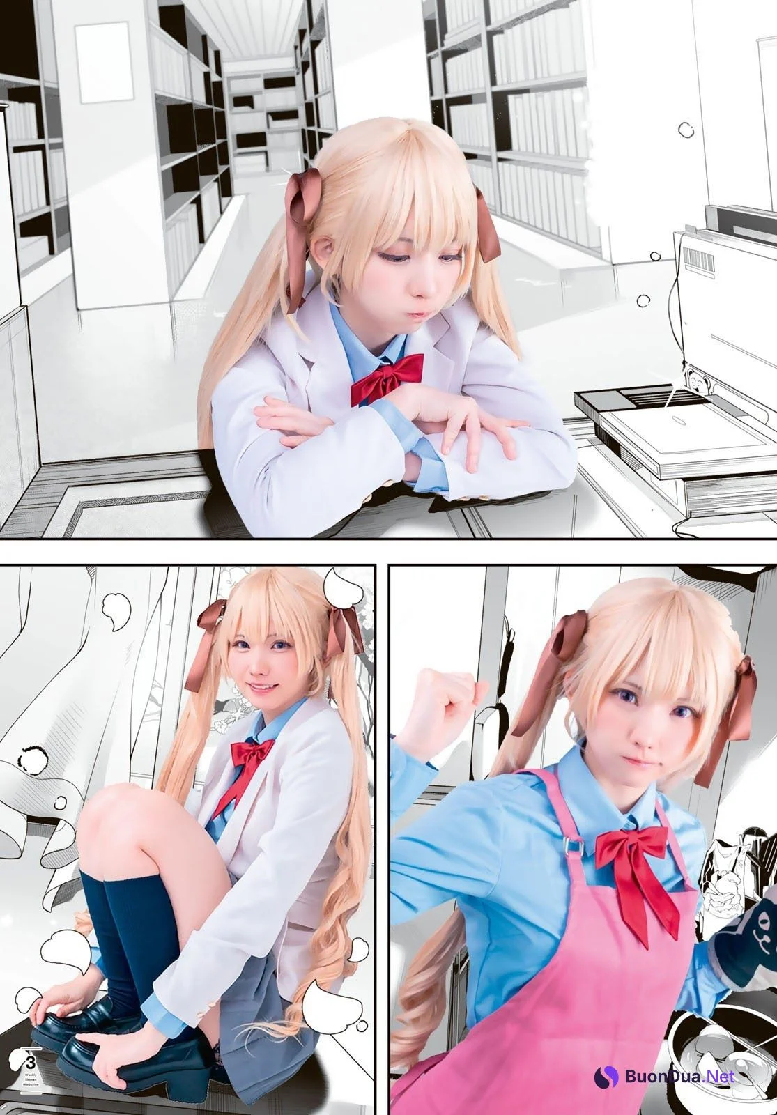 Enako えなこ, Shonen Magazine 2021 No.29 (週刊少年マガジン 2021年29号) - Photo 4
