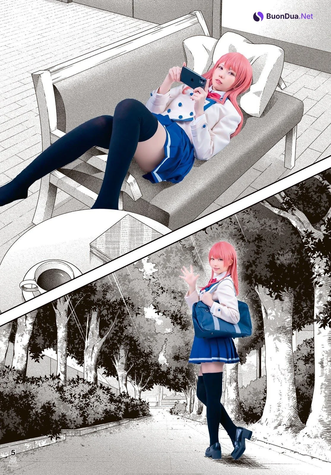 Enako えなこ, Shonen Magazine 2021 No.29 (週刊少年マガジン 2021年29号) - Photo 6