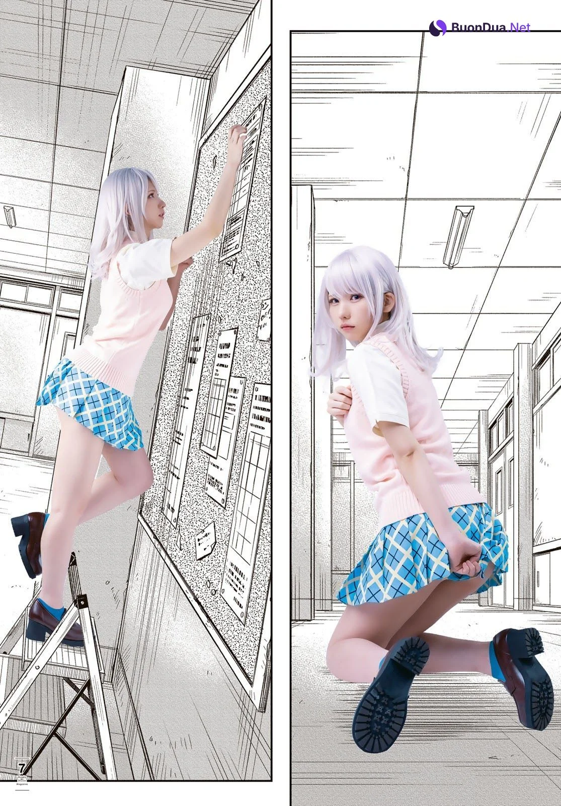 Enako えなこ, Shonen Magazine 2021 No.29 (週刊少年マガジン 2021年29号) - Photo 8