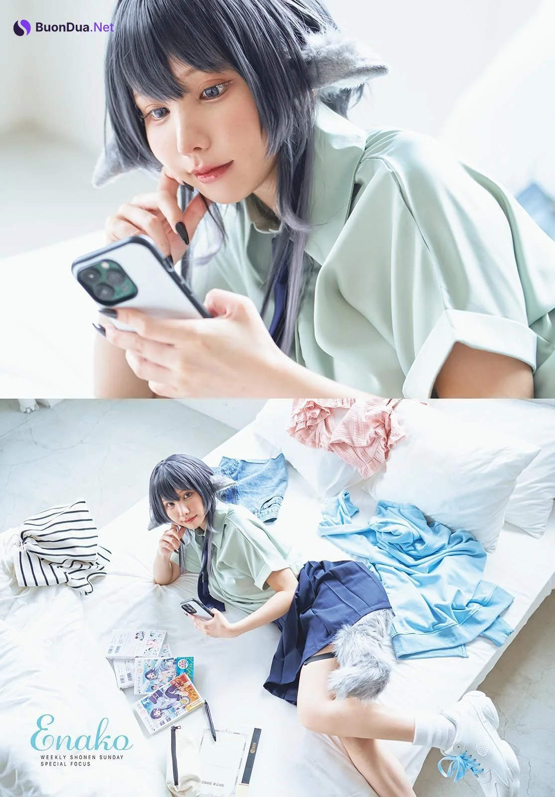 Enako えなこ, Shonen Sunday 2024 No.36 (週刊少年サンデー 2024年36号) - Photo 4