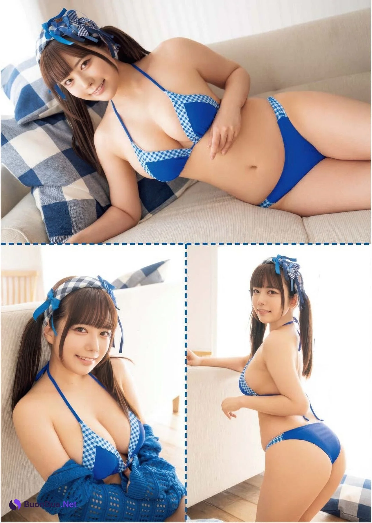 Enako えなこ, Umi Shinonome 東雲うみ, Ami Minami 南あみ, Young King 2025 No.17 (ヤングキング 2025年17号) - 照片 5