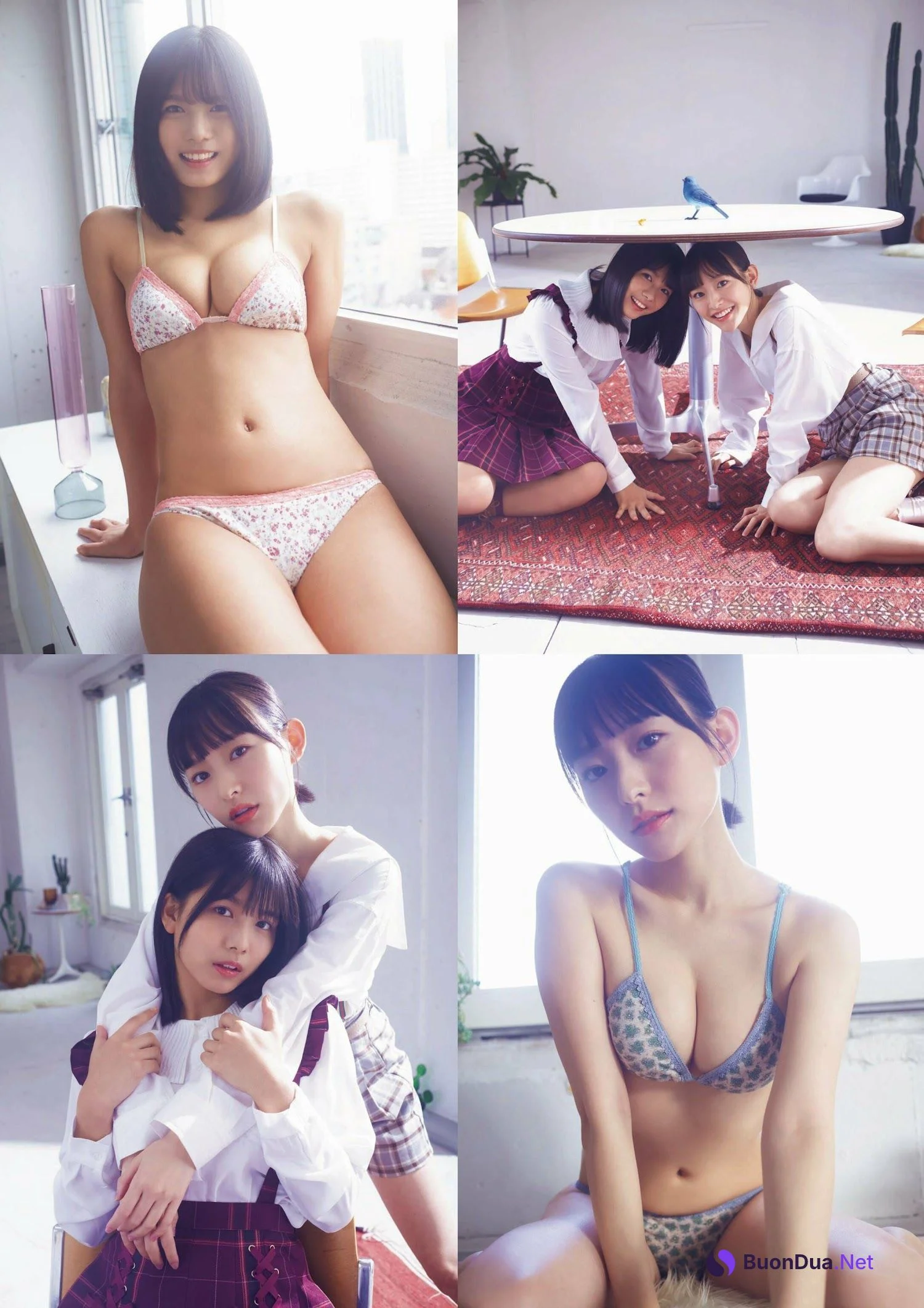 高崎かなみ 朝日ななみ, ENTAME 2022.03 (月刊エンタメ 2022年3月号) - Photo 4
