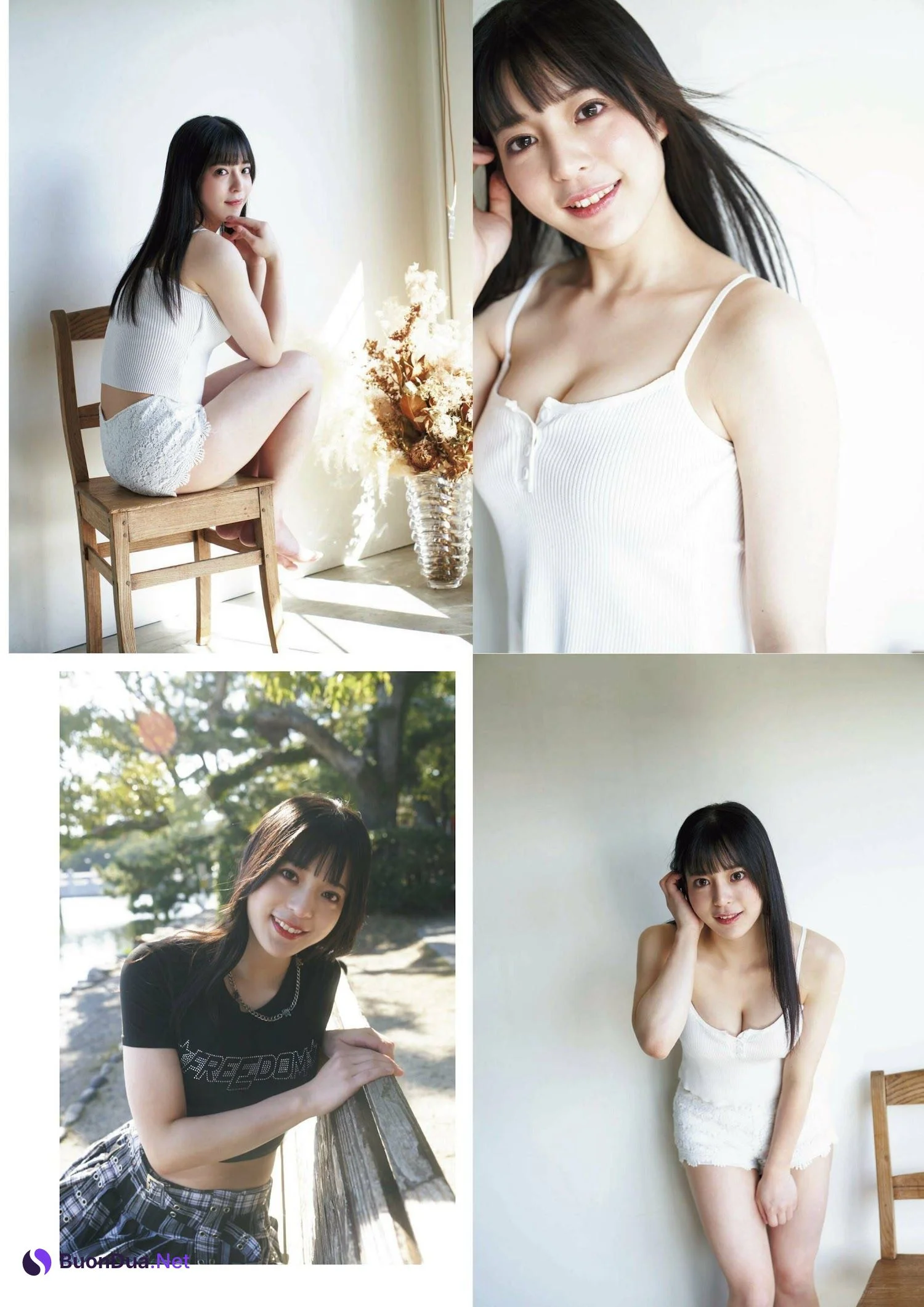 秋吉優花 長野雅 坂本愛玲菜, ENTAME 2023.05 (月刊エンタメ 2023年5月号) - Photo 5