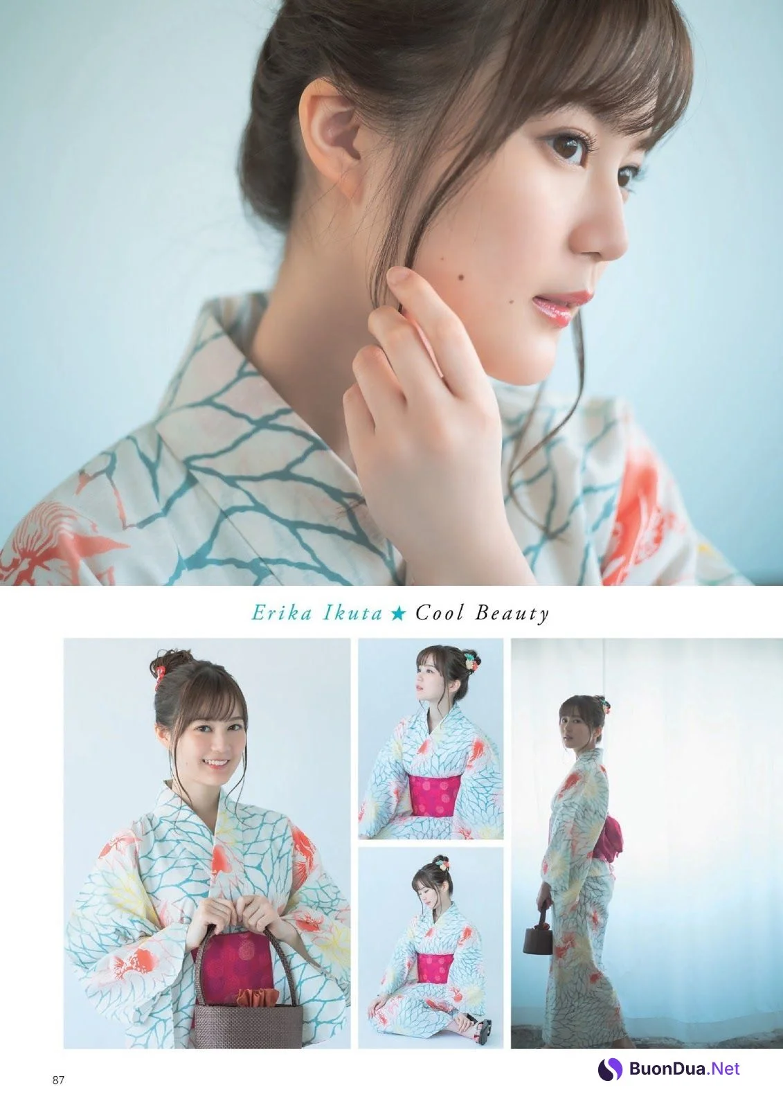 Erika Ikuta 生田絵梨花, Kansai Walker 2019 No.14 - Photo 4