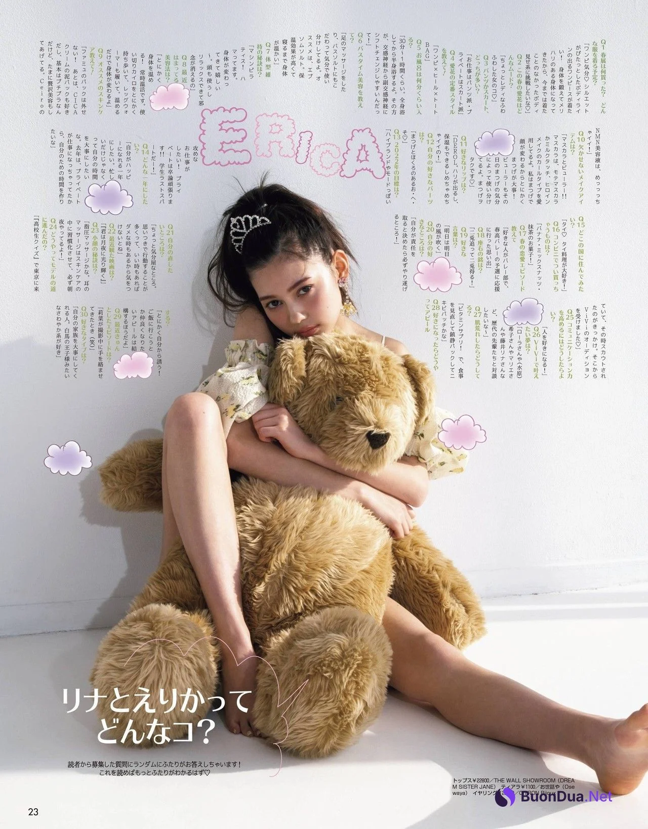 Erika 愛花, Lina Arashi 嵐莉菜, ViVi ヴィヴィ 2022.03 - Photo 5