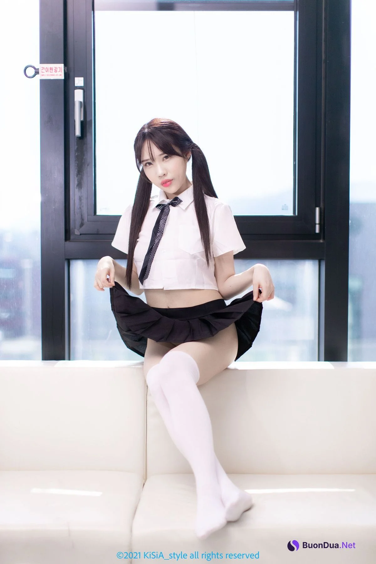 Eunha 은하, [KiSiA] ft. Schoolgirl Set.02 - Photo 12