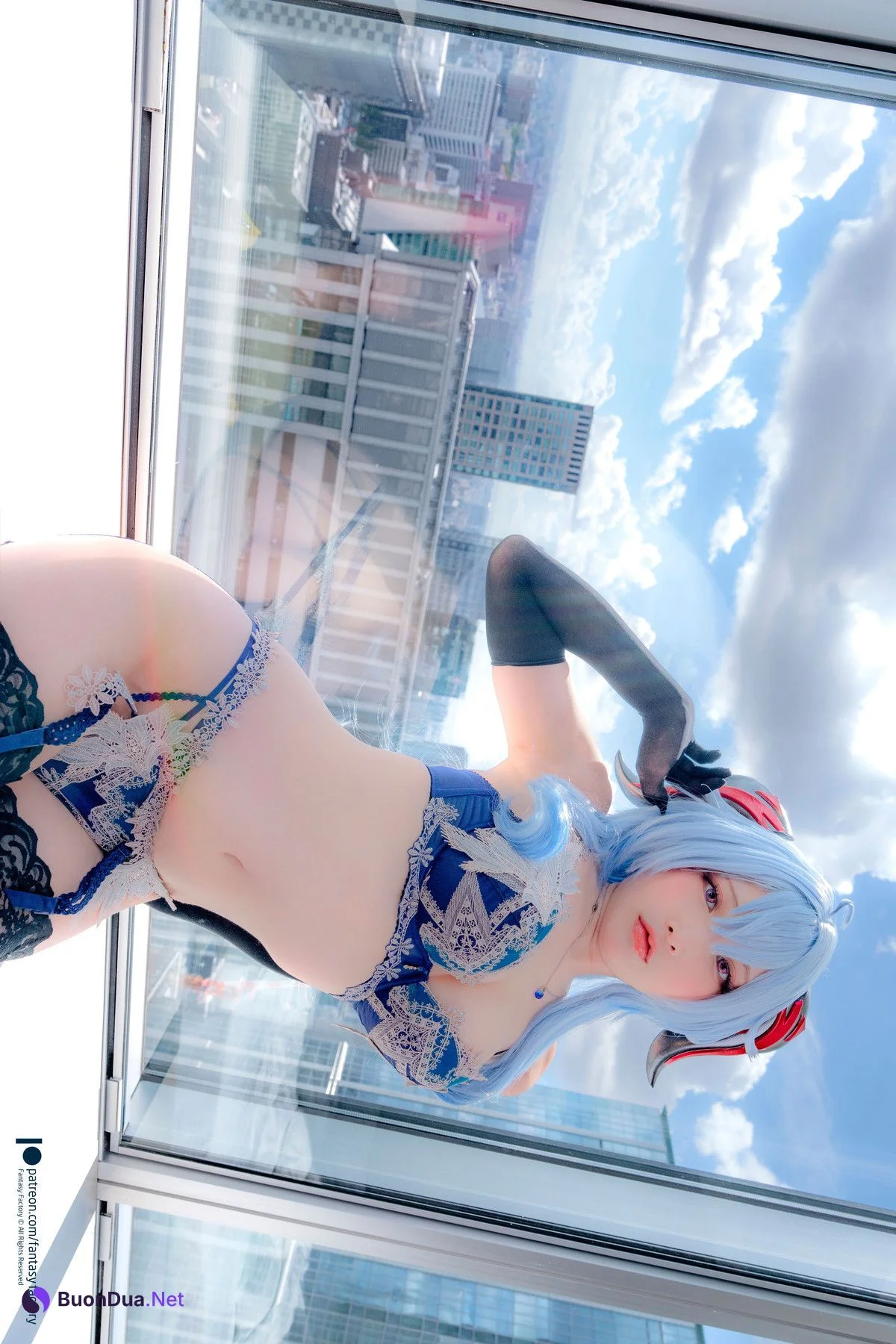 Fantasy Factory 小丁 甘雨内衣 Ganyu Lingerie - Photo 14