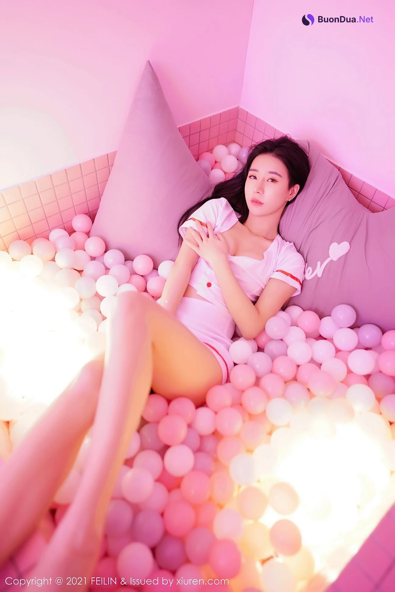 [FEILIN嗲囡囡] 2021.03.26 VOL.382 BABY_柒 - Photo 3