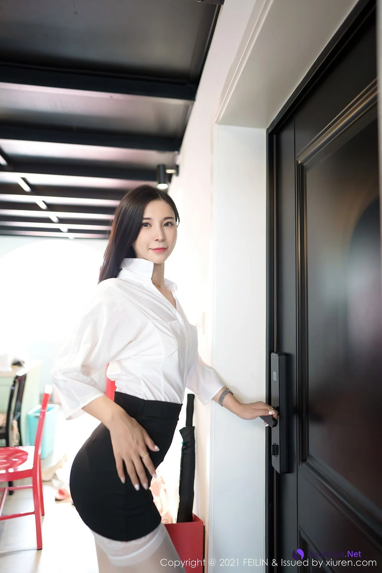 [FEILIN嗲囡囡] 2021.04.13 Vol.383 小蛮妖Yummy - Photo 18