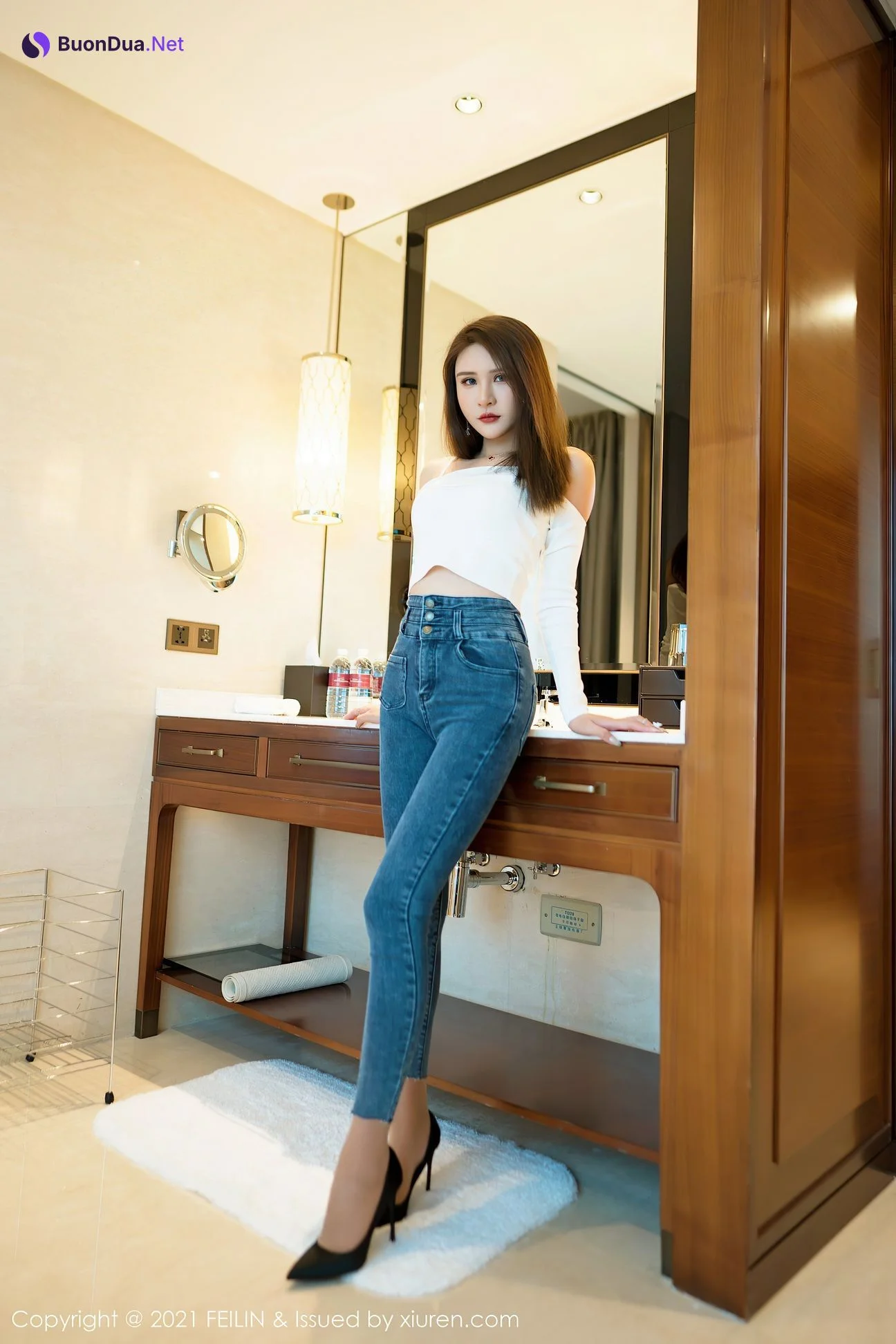 [FEILIN嗲囡囡] 2021.05.13 Vol.389 Emily顾奈奈 - Photo 2