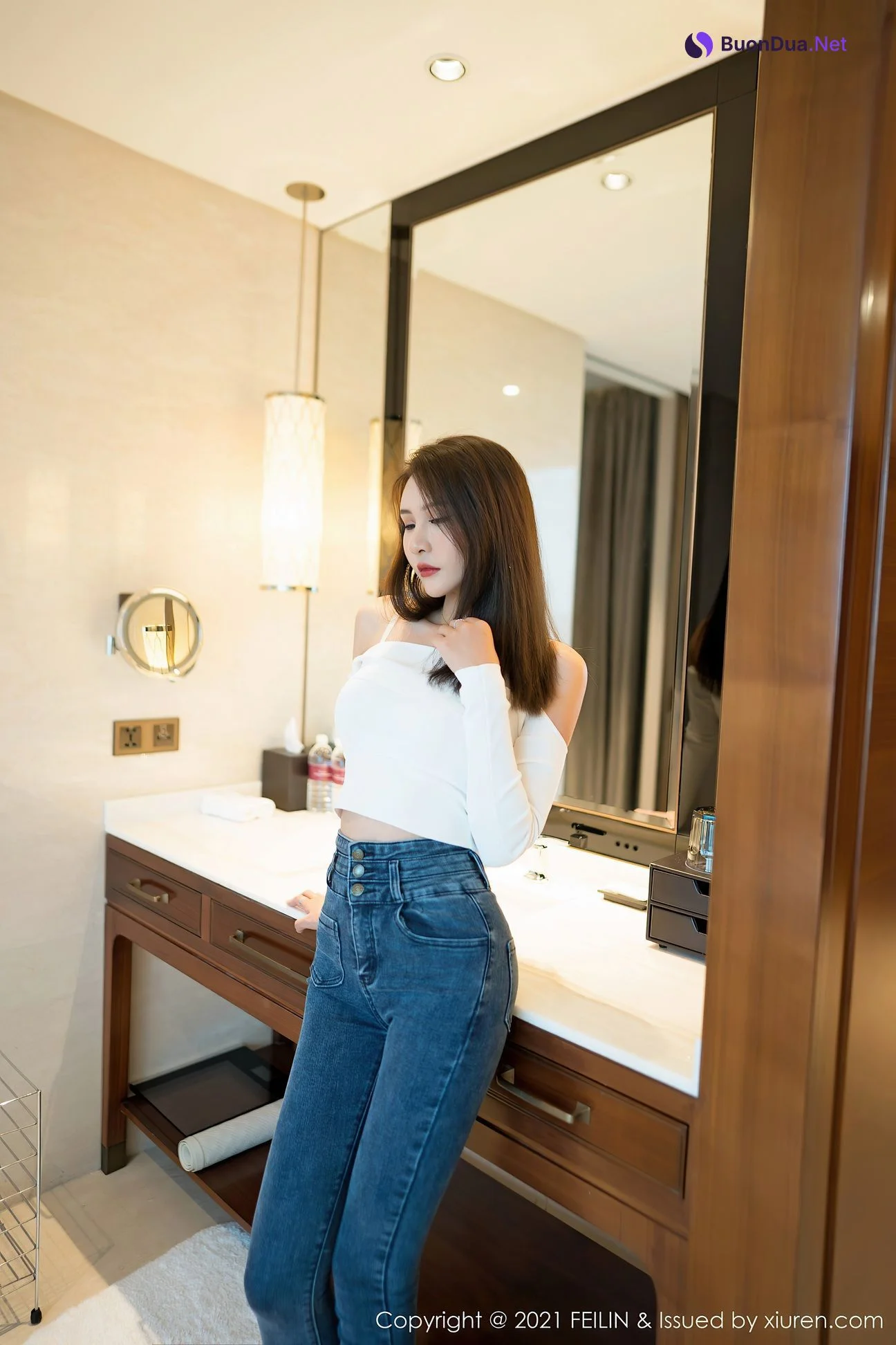 [FEILIN嗲囡囡] 2021.05.13 Vol.389 Emily顾奈奈 - Photo 4