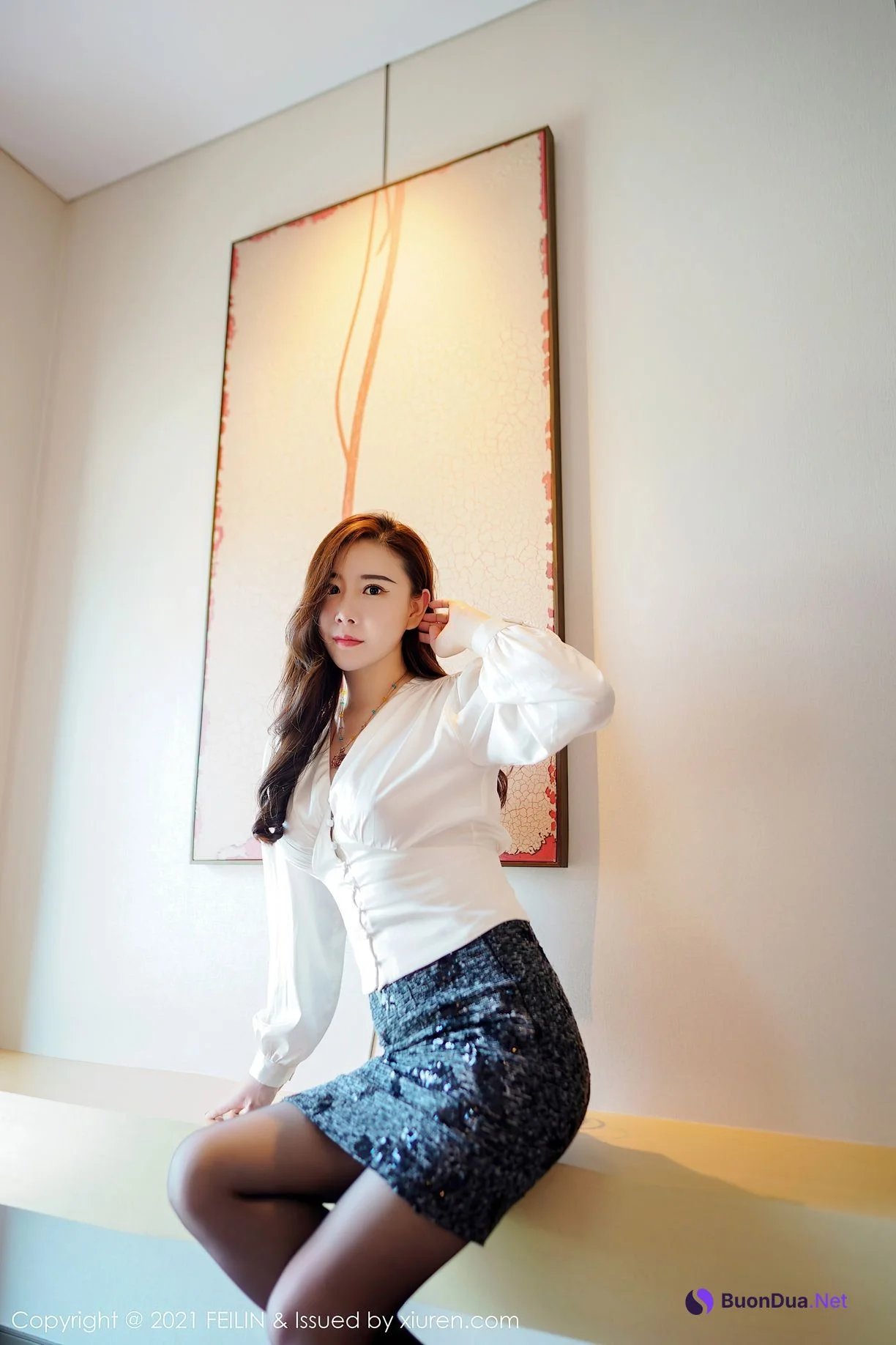 [FEILIN嗲囡囡] 2021.07.05 VOL.400 王婉悠Queen - Photo 10