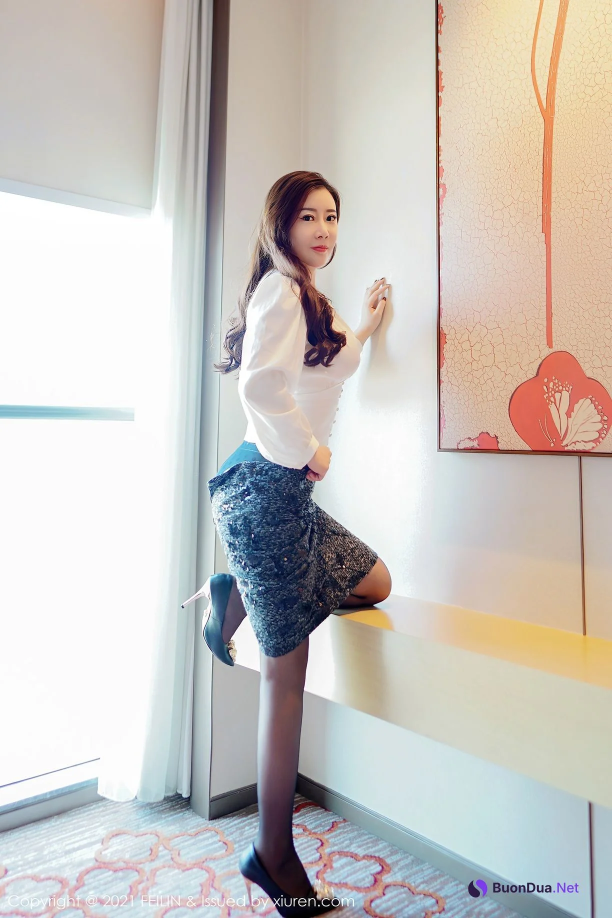 [FEILIN嗲囡囡] 2021.07.05 VOL.400 王婉悠Queen - Photo 11