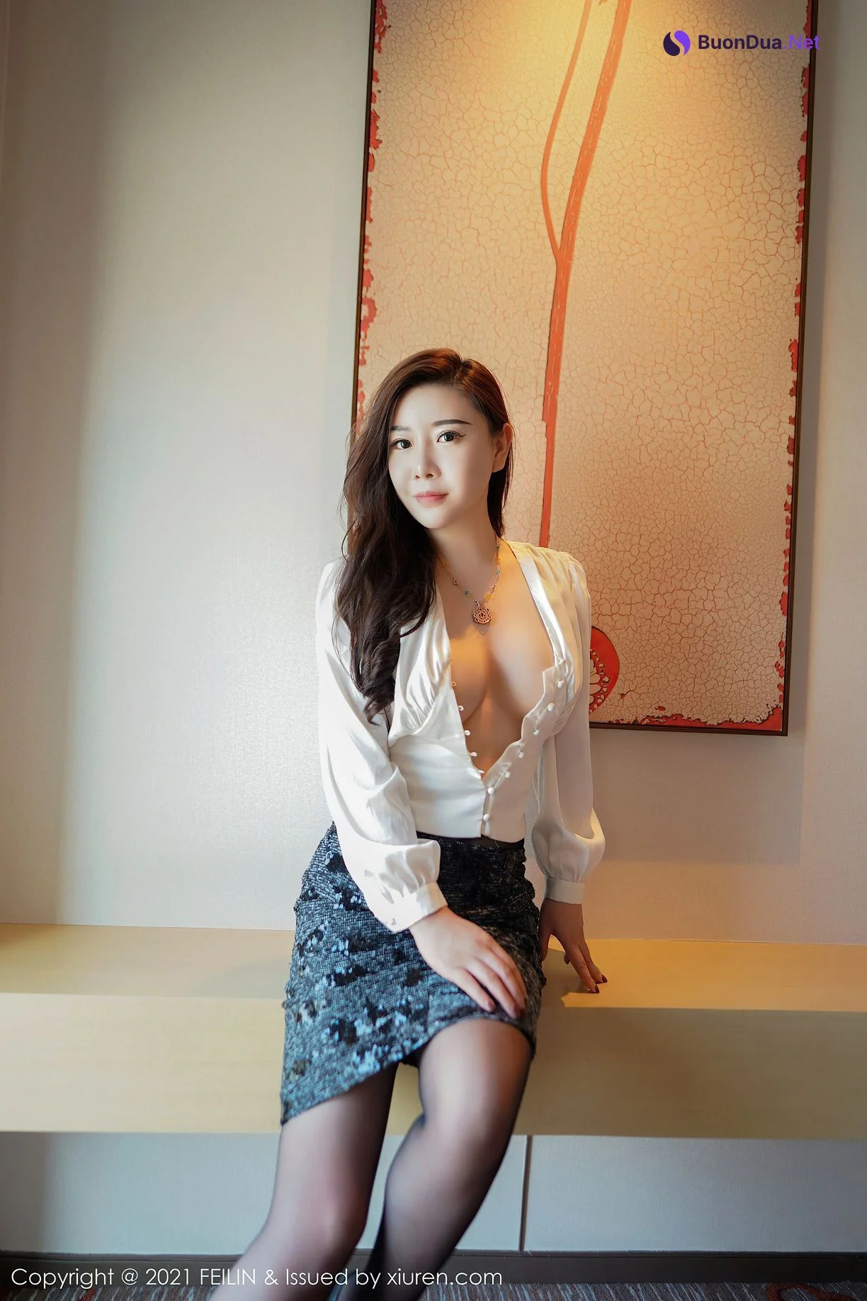[FEILIN嗲囡囡] 2021.07.05 VOL.400 王婉悠Queen - Photo 18