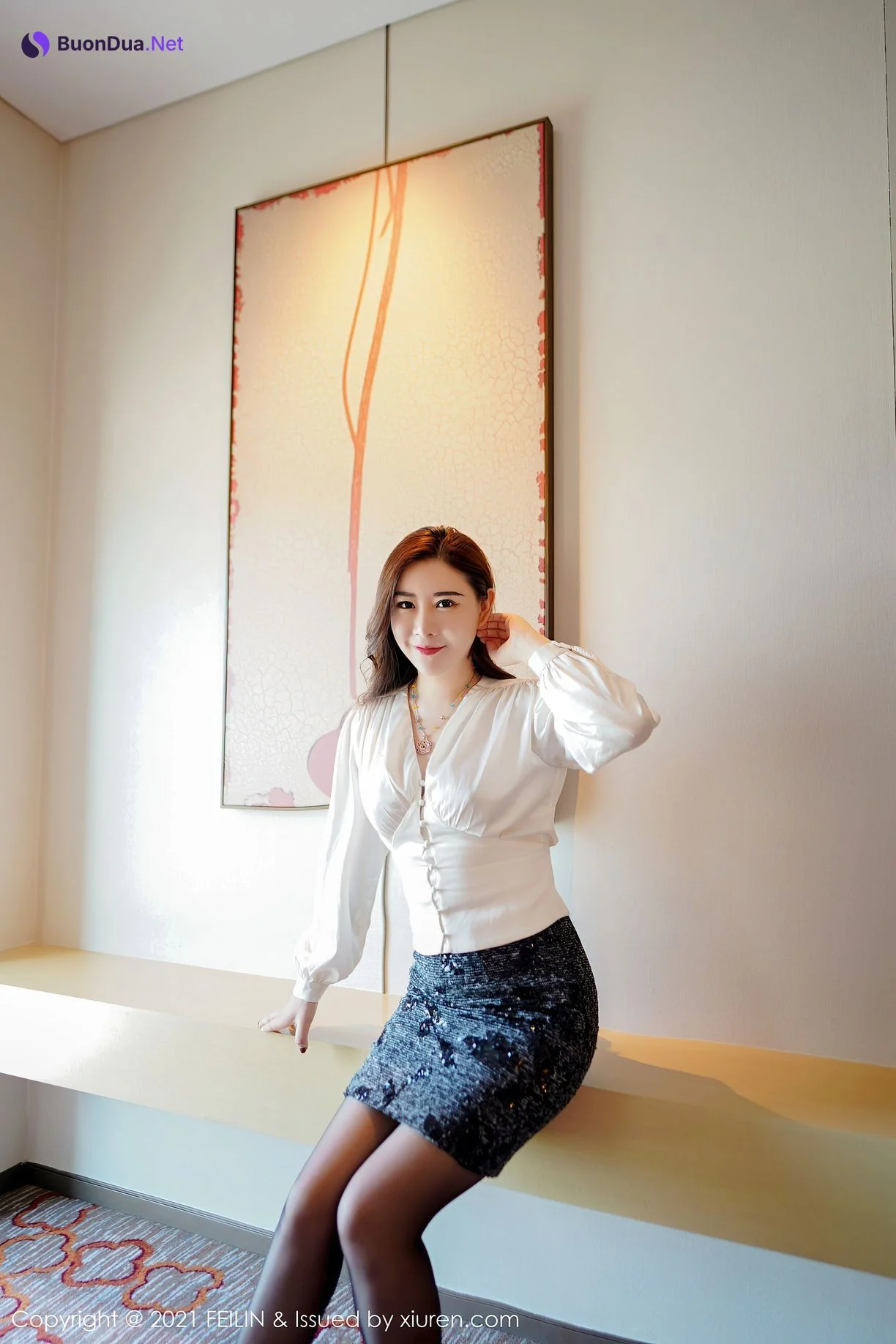[FEILIN嗲囡囡] 2021.07.05 VOL.400 王婉悠Queen - Photo 5