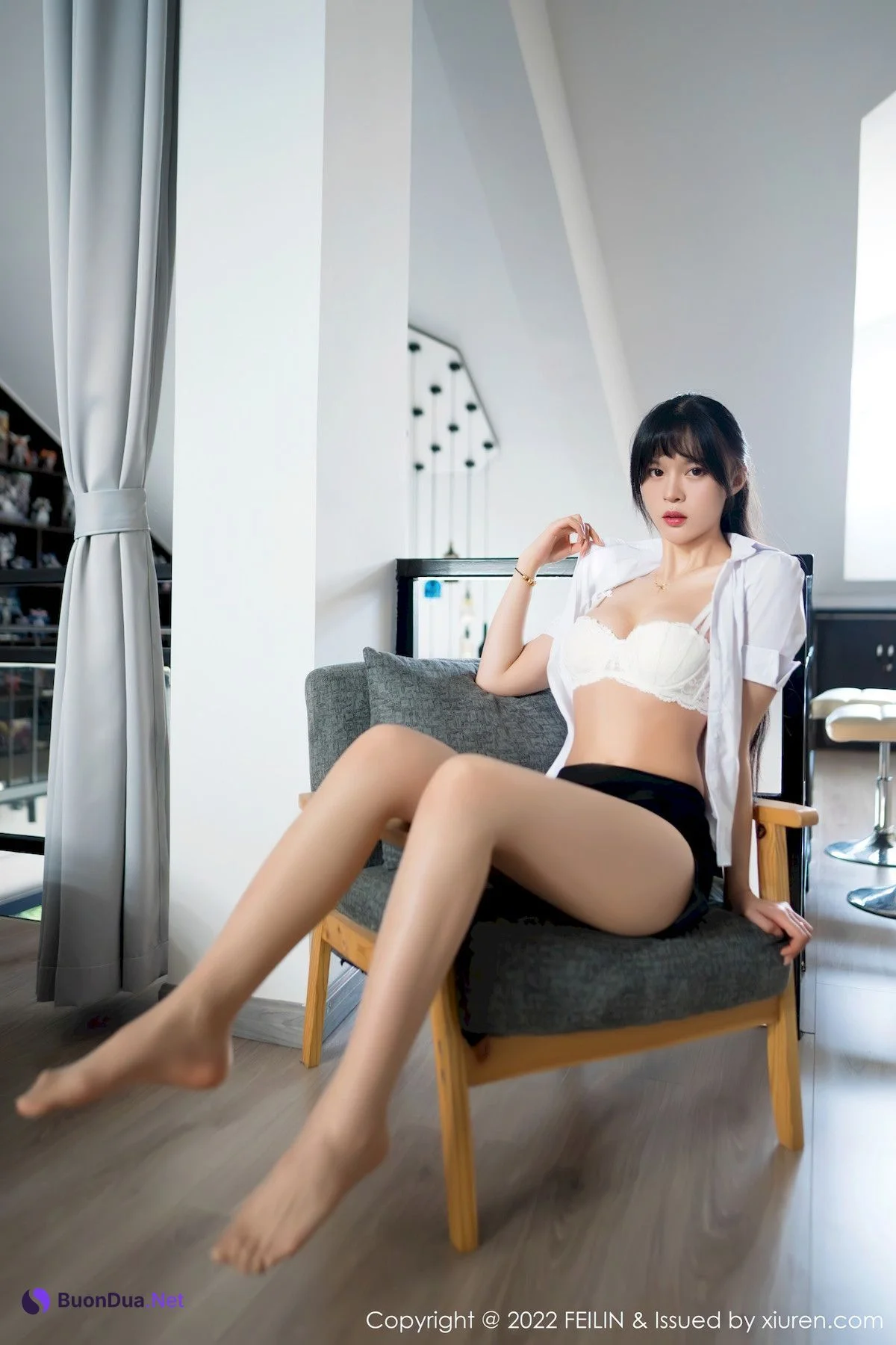[FEILIN嗲囡囡] Vol.440 桃香子 - Photo 10
