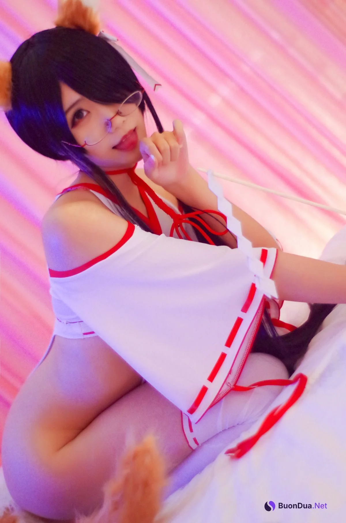 [晓美嫣] 狐巫女 Fox Shrine Maiden - Photo 10