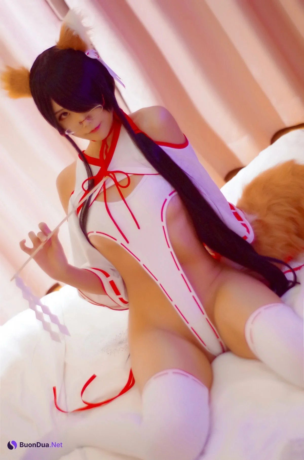 [晓美嫣] 狐巫女 Fox Shrine Maiden - Photo 11