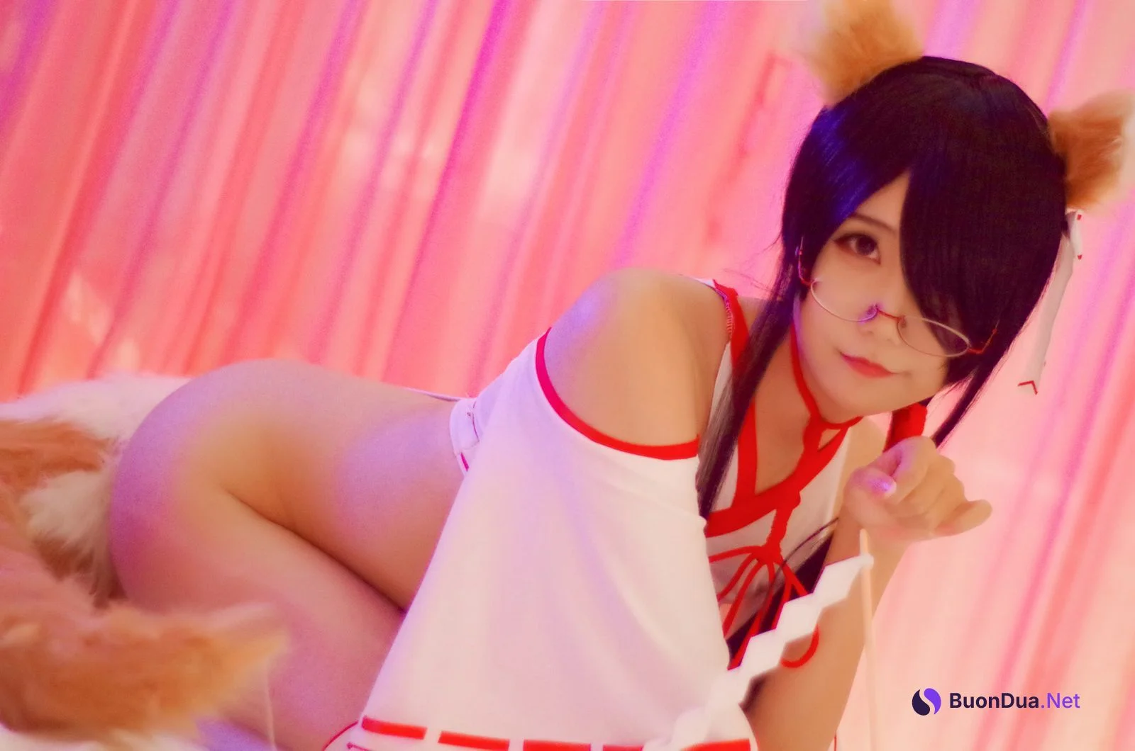 [晓美嫣] 狐巫女 Fox Shrine Maiden - Photo 9