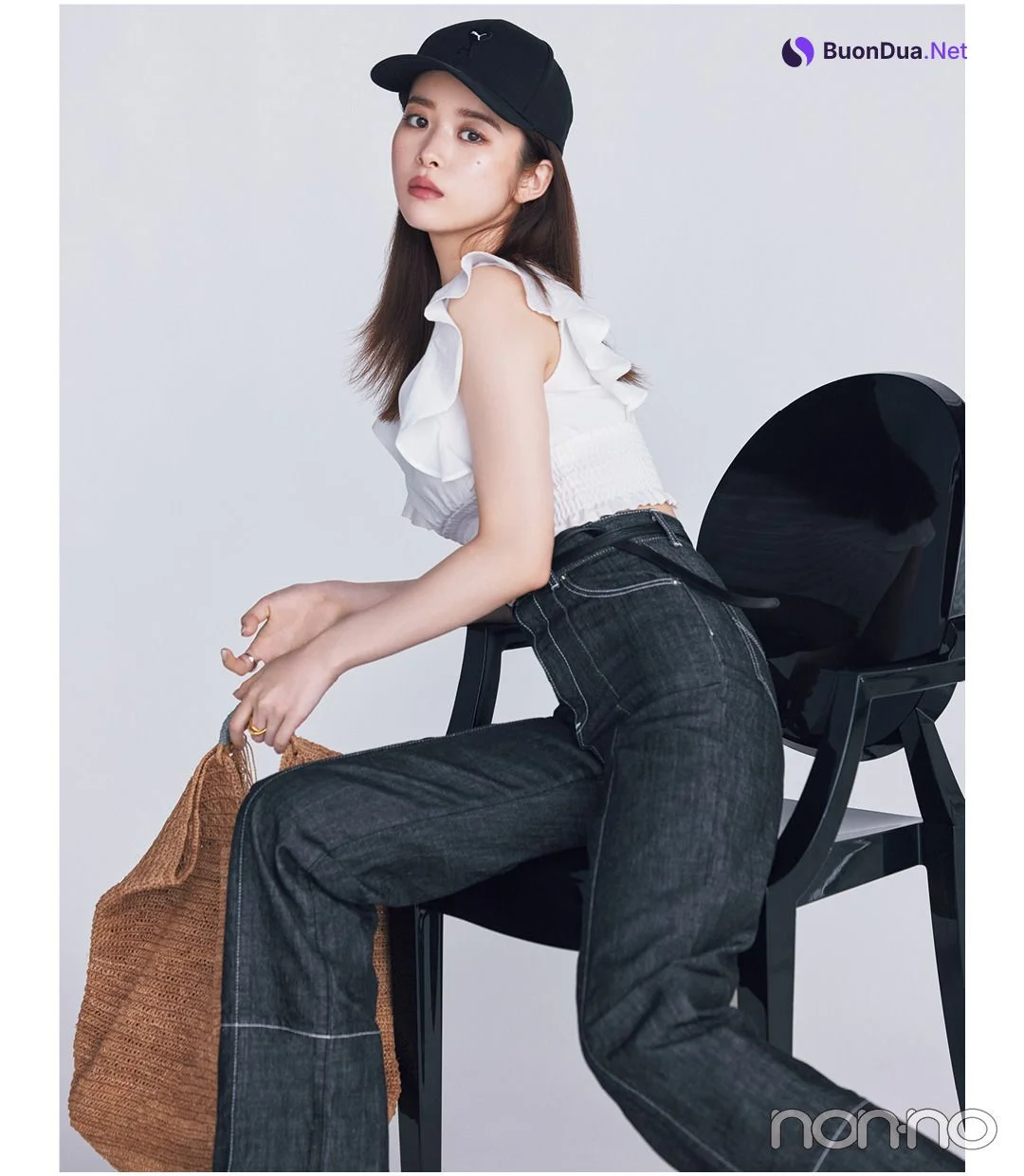Fumika Baba 馬場ふみか, NON-NO ノンノ 2022.07 - รูปภาพ 11