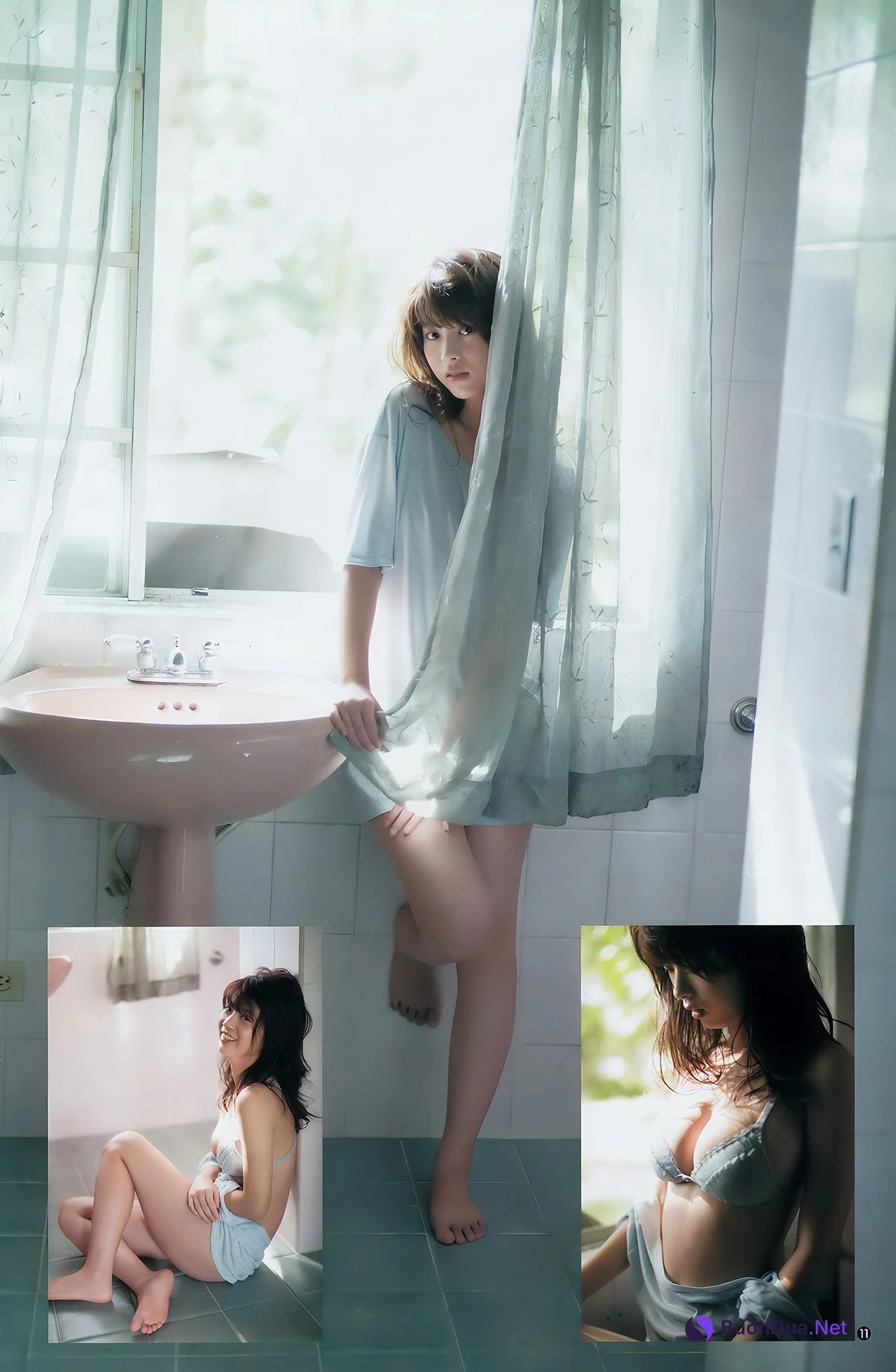 Fumika Baba 馬場ふみか, Sayako Ito 伊東紗冶子, Young Jump 2017 No.08 (ヤングジャンプ 2017年08号) - Photo 10
