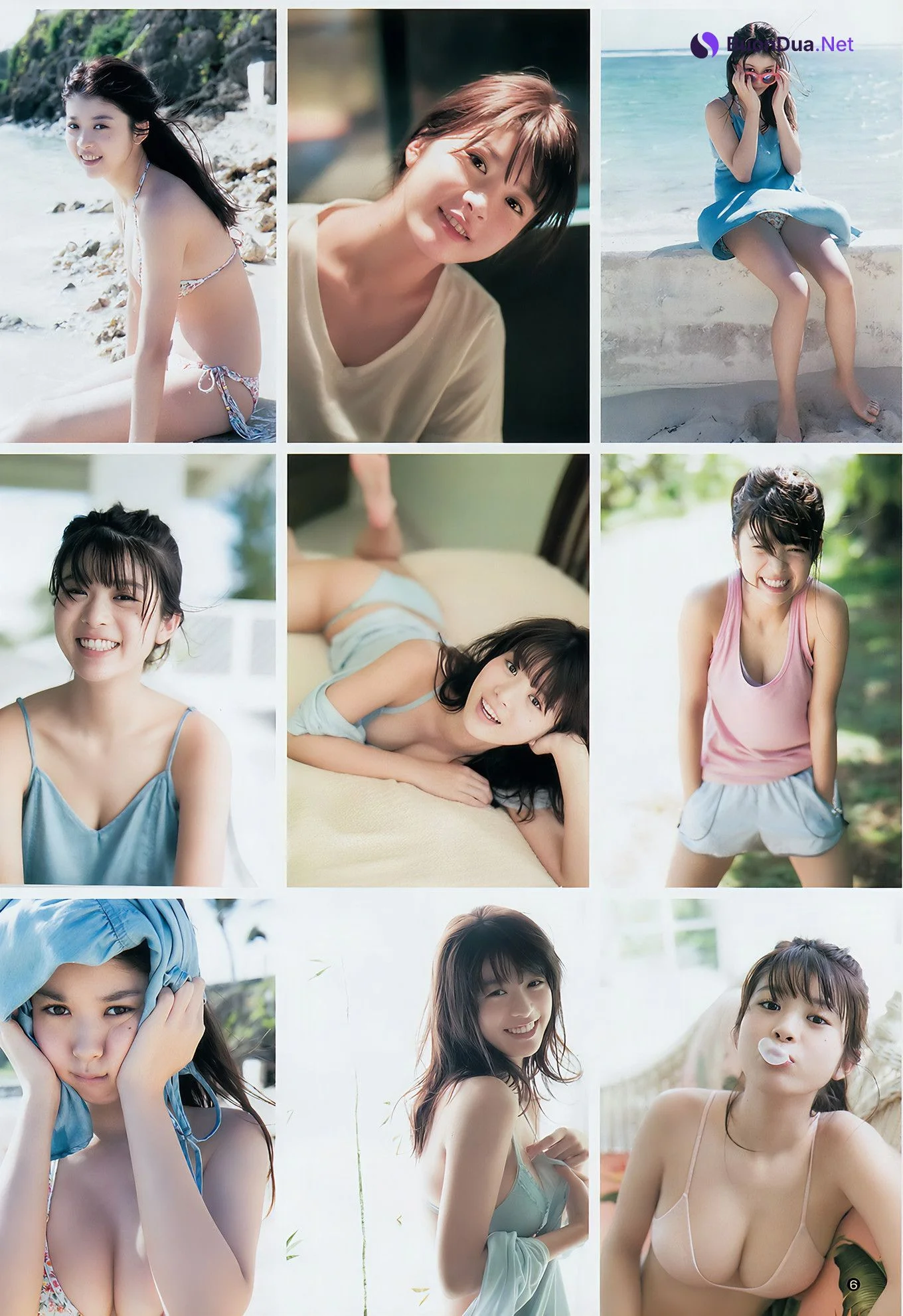 Fumika Baba 馬場ふみか, Sayako Ito 伊東紗冶子, Young Jump 2017 No.08 (ヤングジャンプ 2017年08号) - Photo 5