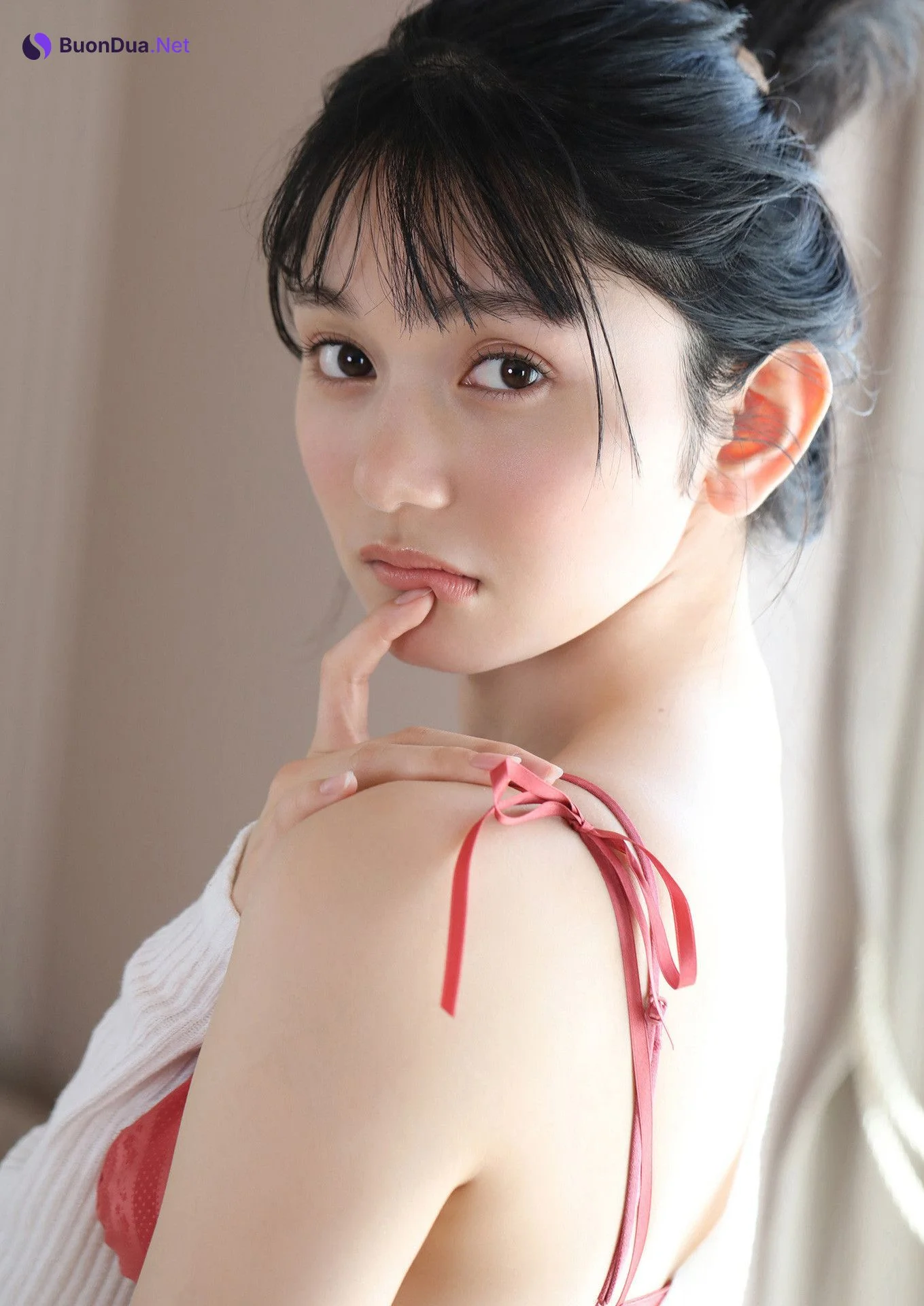 Fuuka Kumazawa 熊澤風花, スピサン グラビアフォトブック 「風薫る」 Set.01 - Photo 12