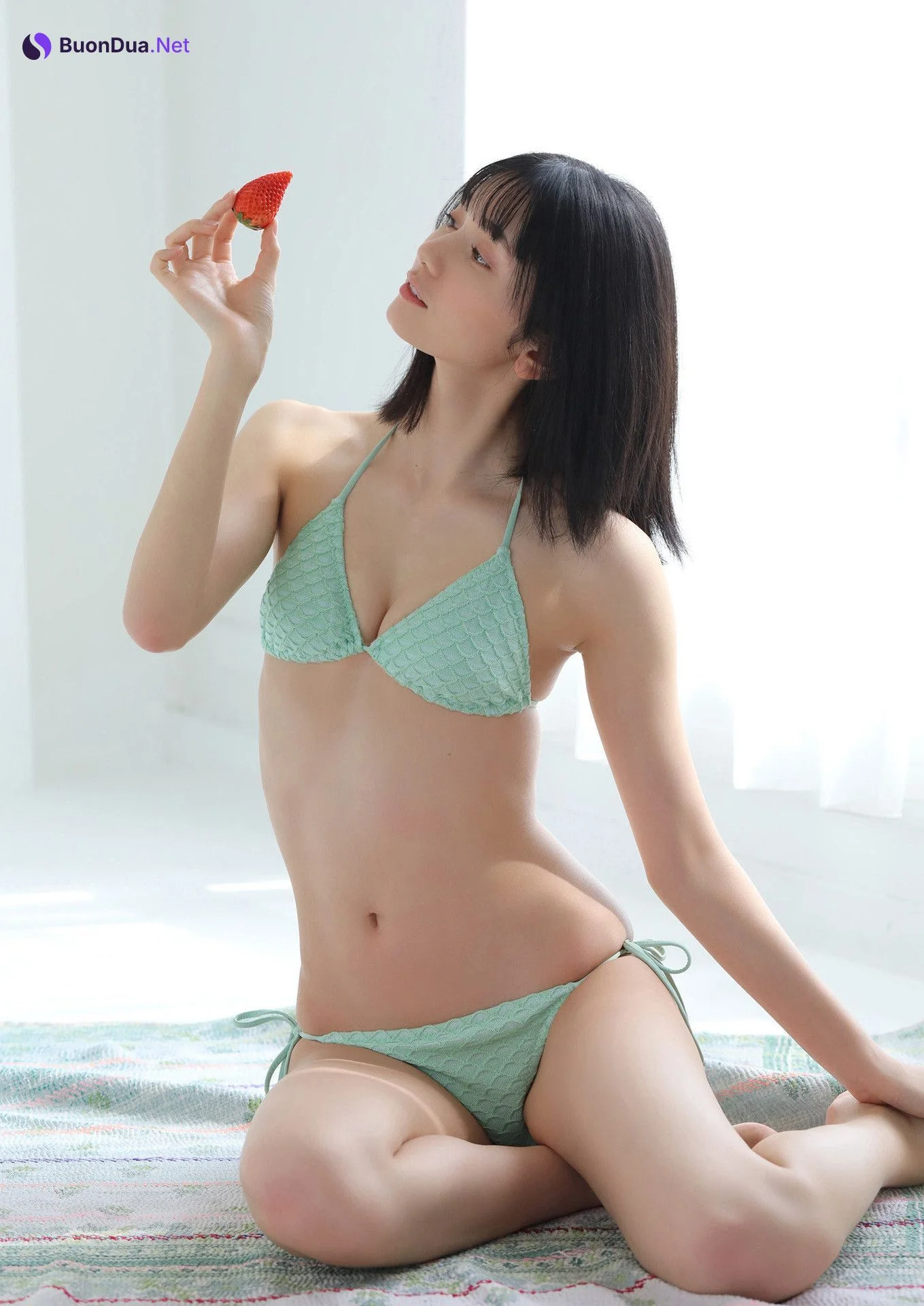Fuuka Kumazawa 熊澤風花, スピサン グラビアフォトブック 「風薫る」 Set.01 - Photo 3