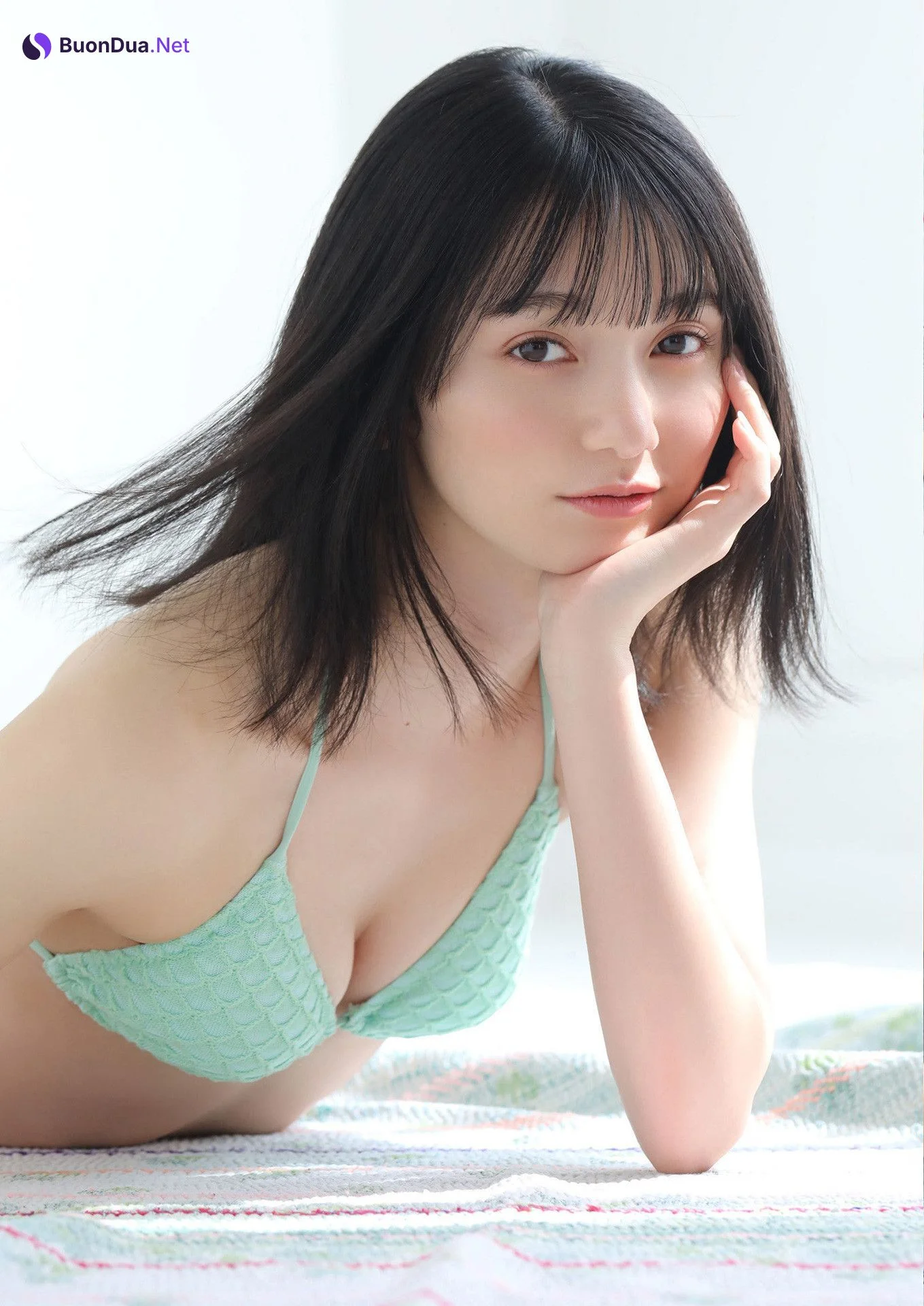 Fuuka Kumazawa 熊澤風花, スピサン グラビアフォトブック 「風薫る」 Set.01 - Photo 6