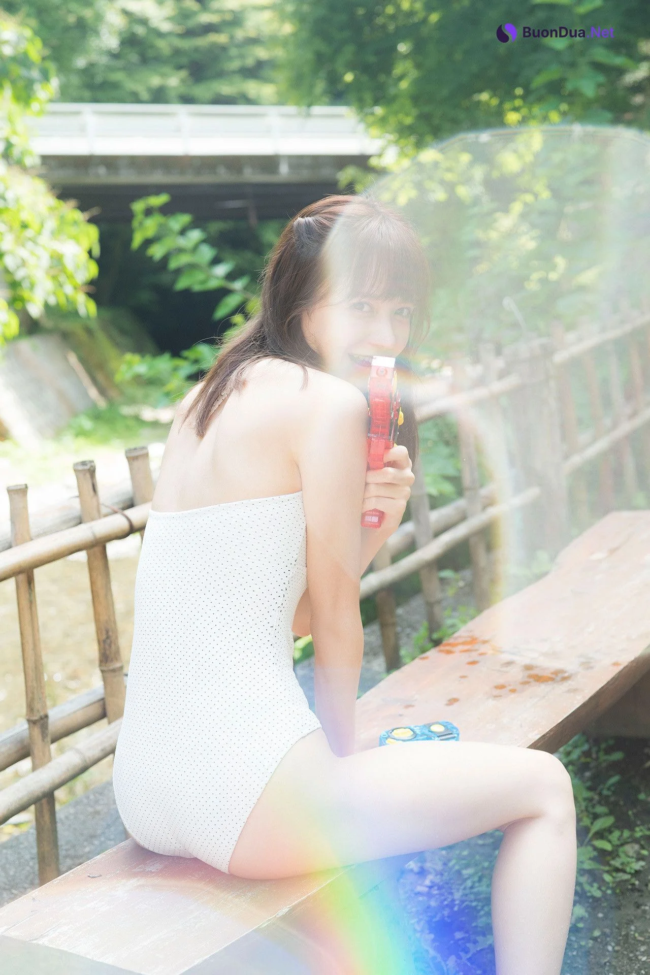Fuuka Mori 森ふう花, FLASHデジタル写真集 「潮風に誘われて」 Set.01 - Photo 16