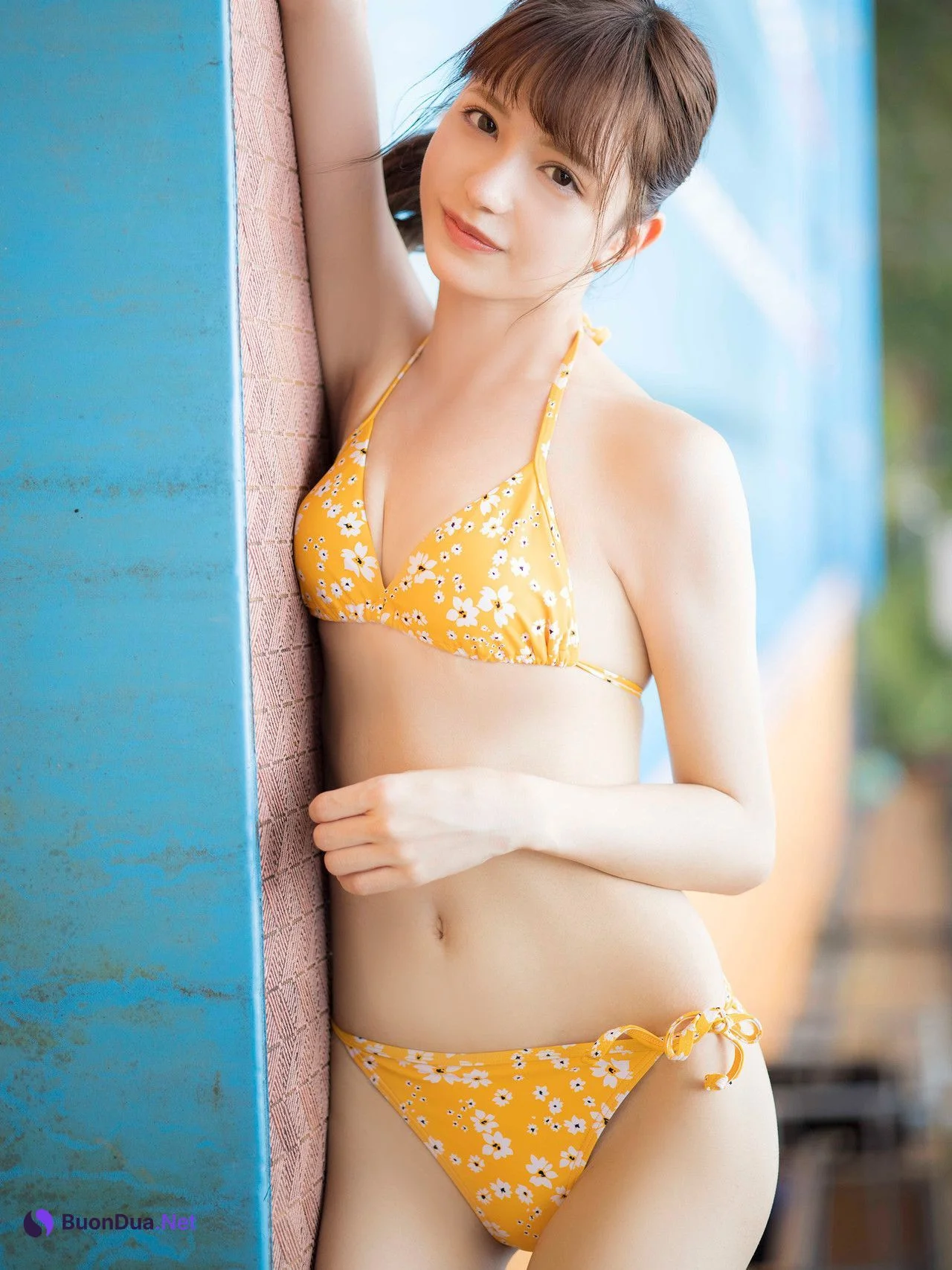Fuuka Mori 森ふう花, FLASHデジタル写真集 「潮風に誘われて」 Set.02 - รูปภาพ 15