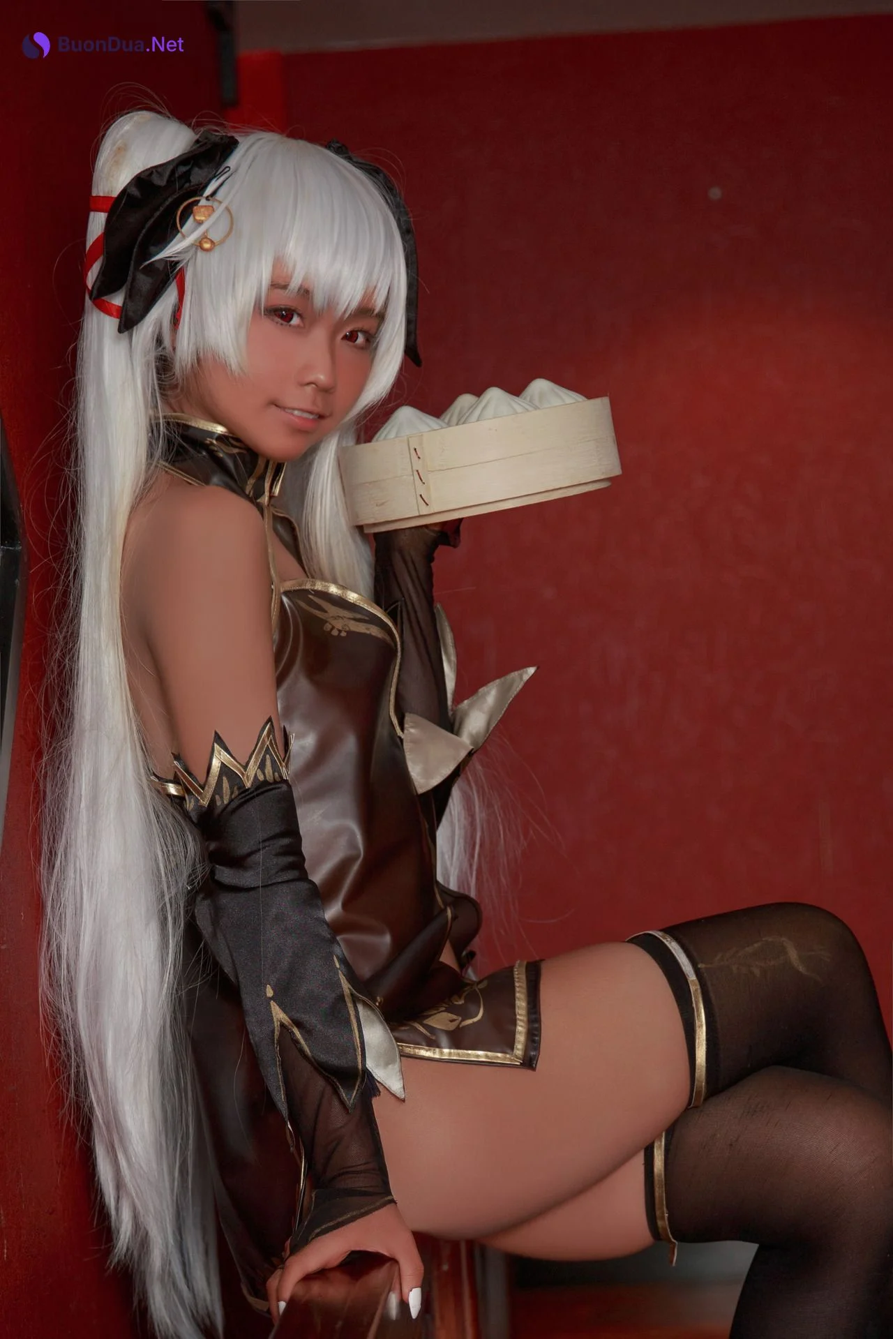 [G44不會受傷] 褐色旗袍娘 Brown Cheongsam Girl - Photo 13
