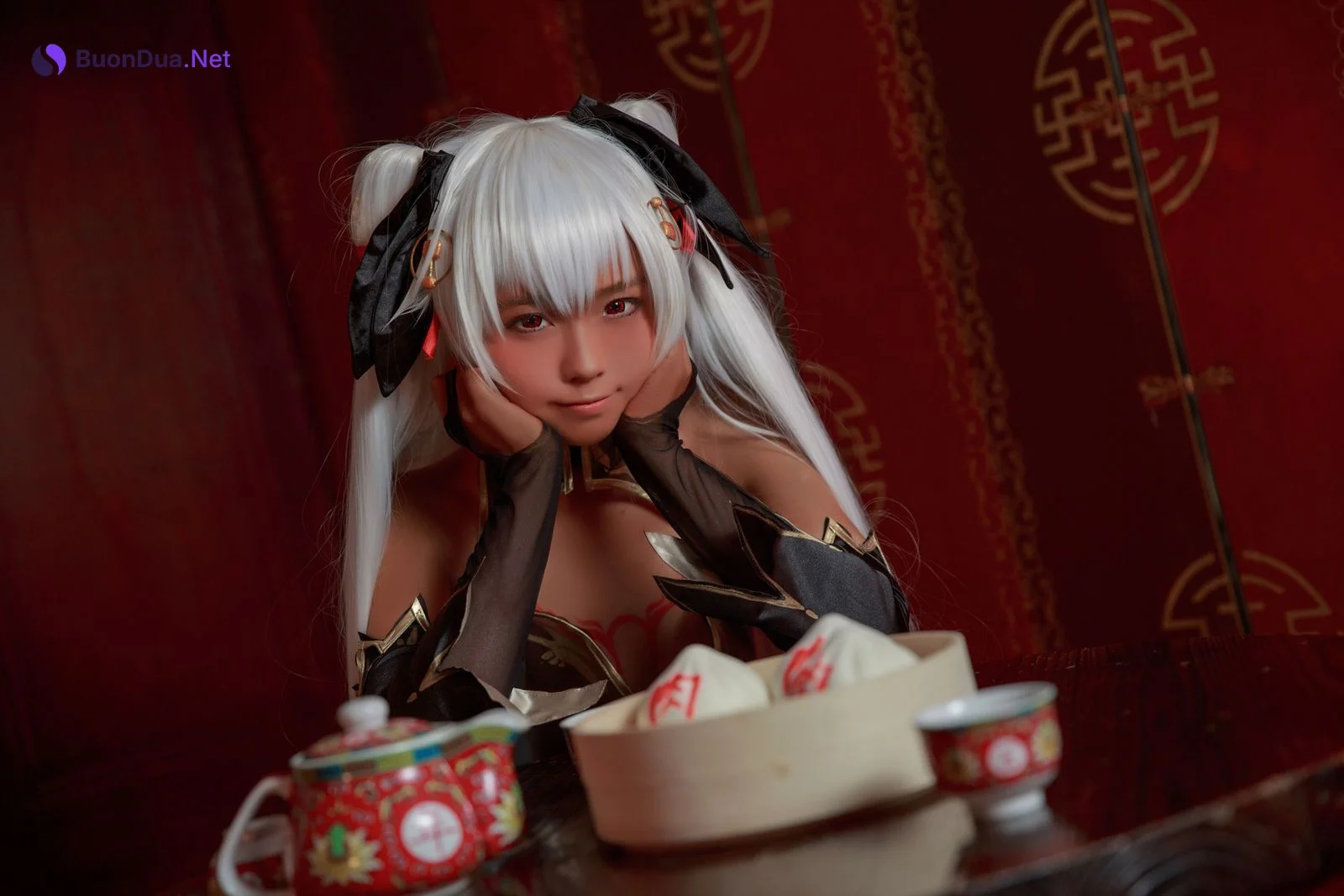 [G44不會受傷] 褐色旗袍娘 Brown Cheongsam Girl - Photo 17