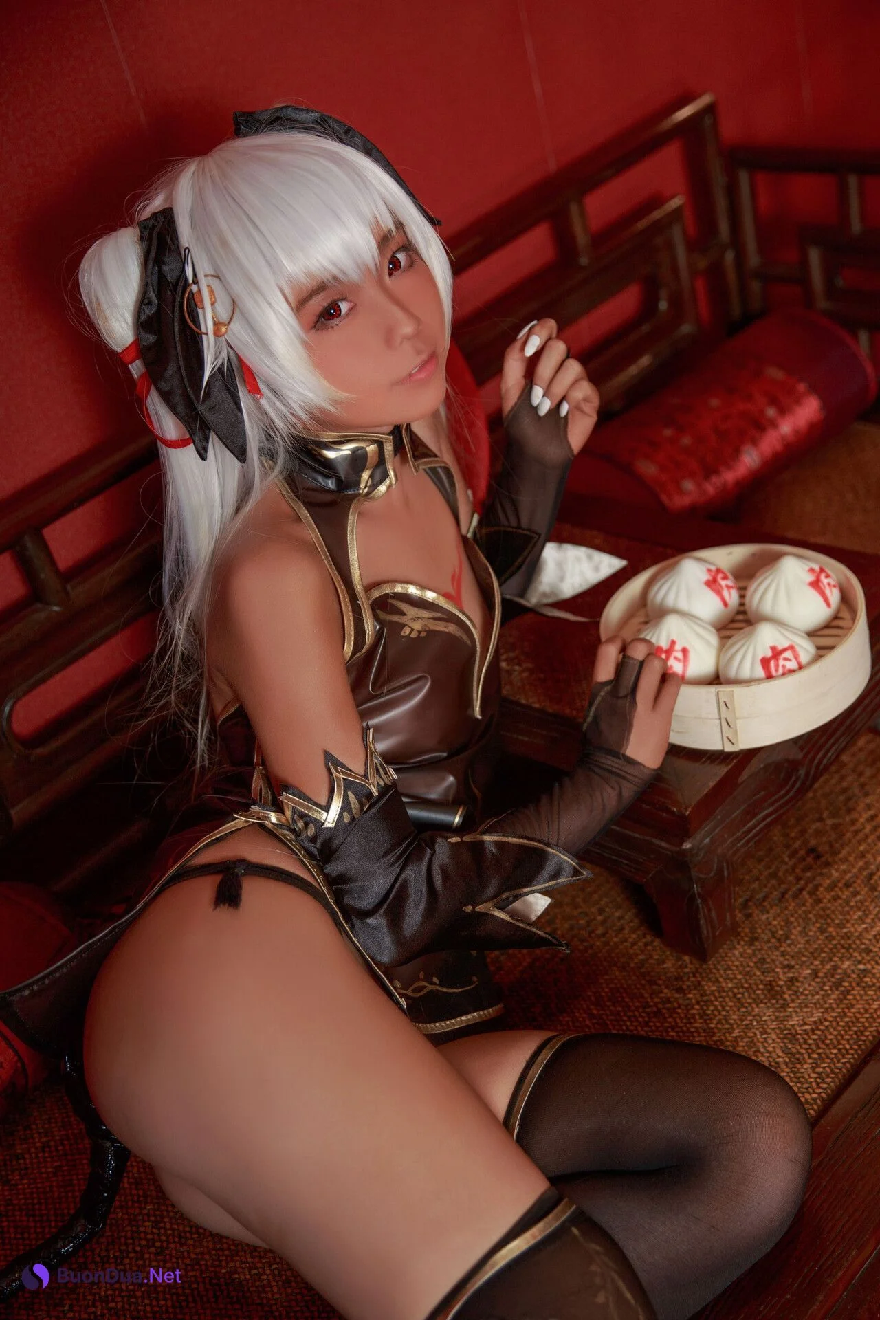 [G44不會受傷] 褐色旗袍娘 Brown Cheongsam Girl - Photo 5