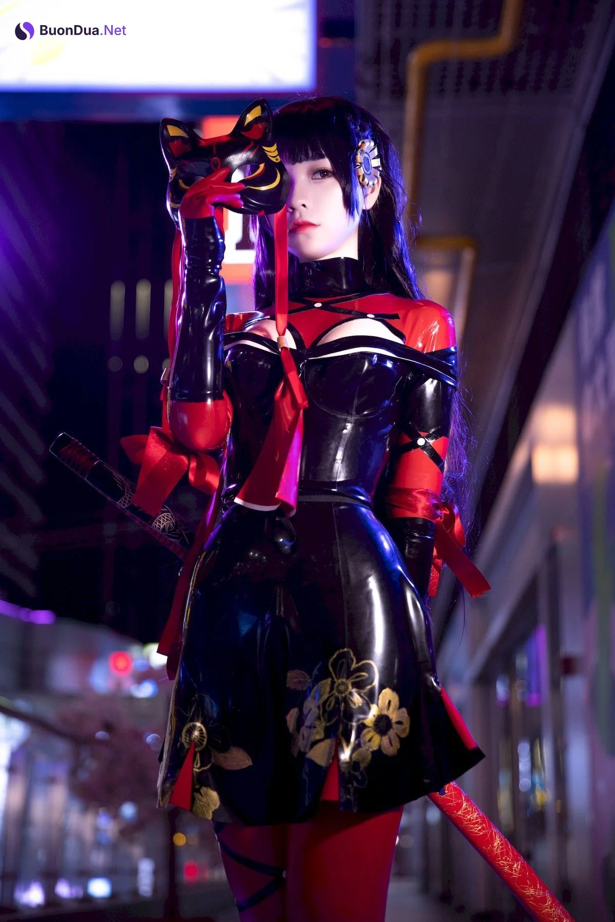 G44不会受伤 Cosplay 多娜多娜 菊千代 - Photo 18