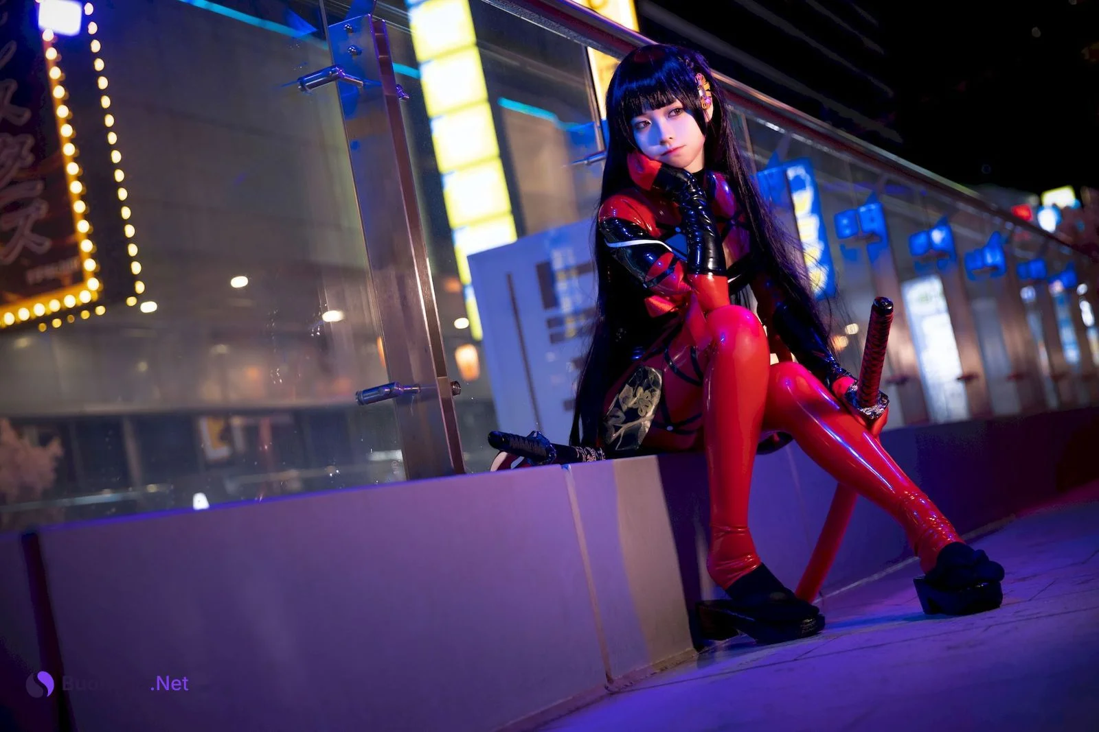 G44不会受伤 Cosplay 多娜多娜 菊千代 - Photo 19