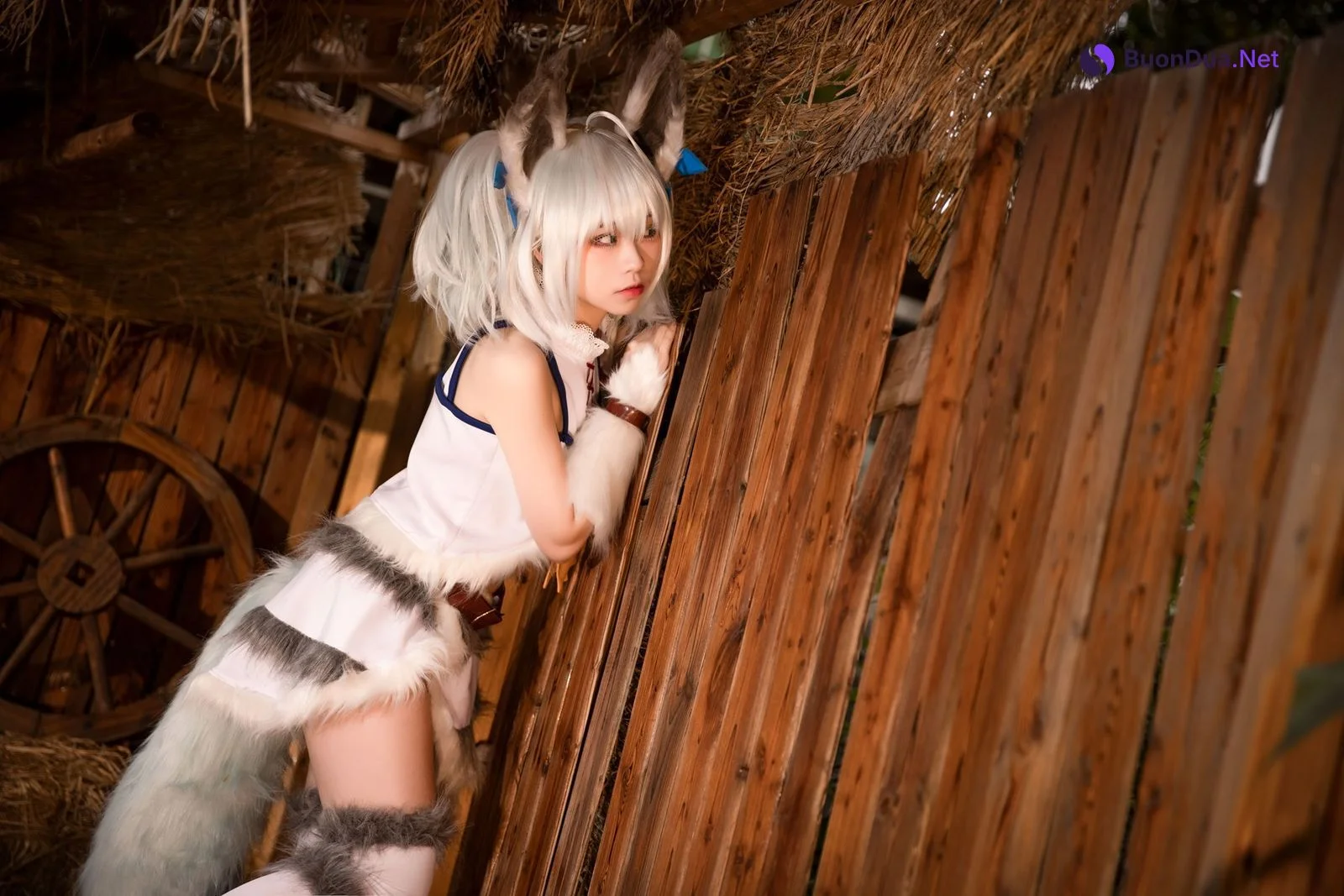 G44不会受伤 Cosplay 刹那常服+地牢 - Photo 16
