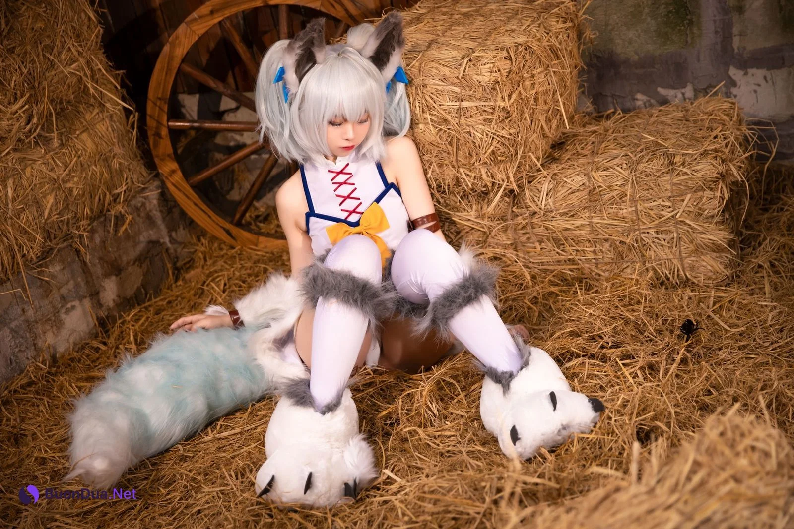 G44不会受伤 Cosplay 刹那常服+地牢 - Photo 18