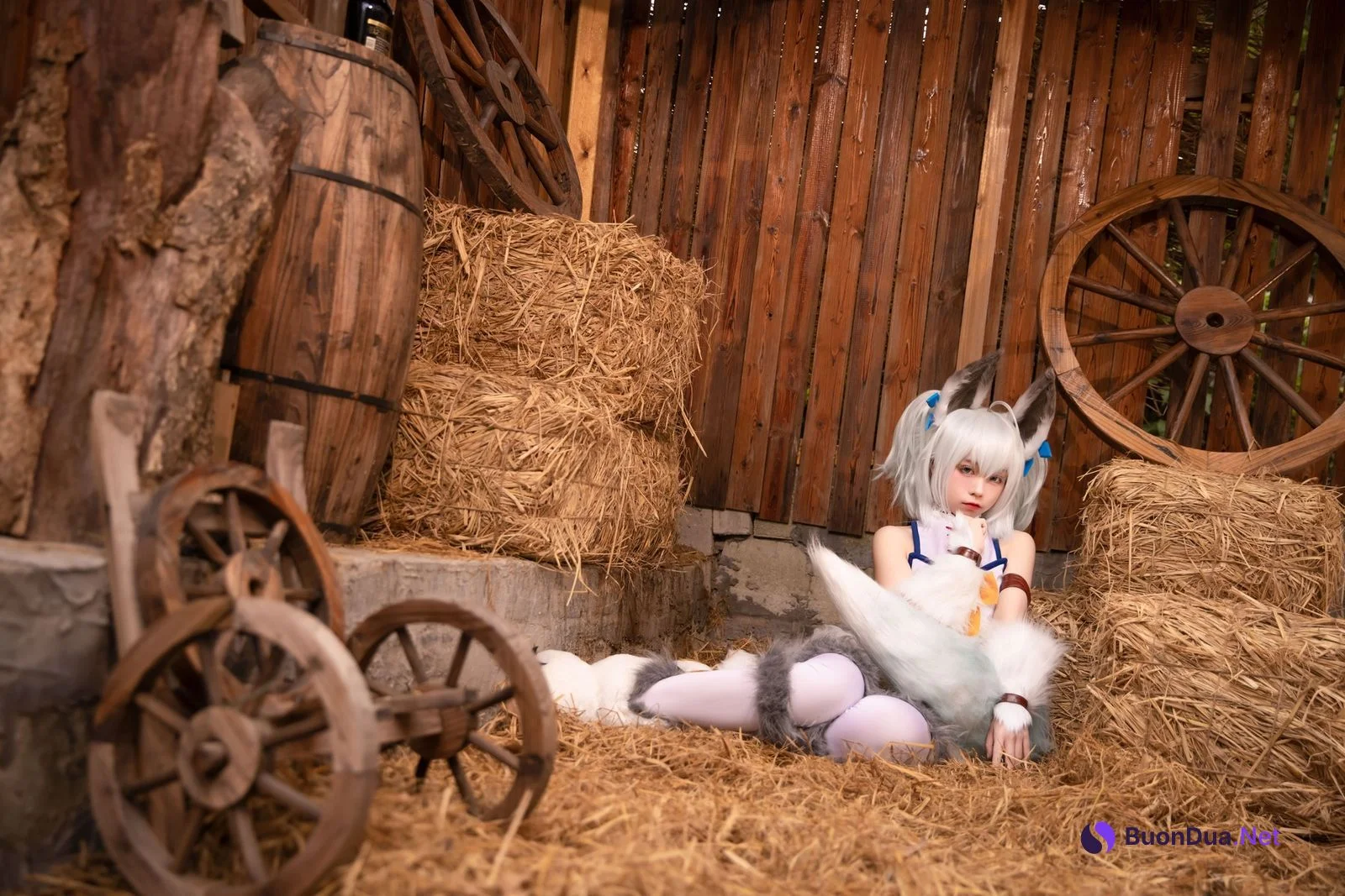 G44不会受伤 Cosplay 刹那常服+地牢 - Photo 4