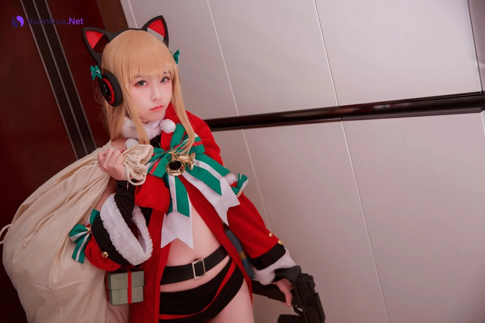 [G44不會受傷] TMP 红耳朵猫 – girls frontline - Photo 2