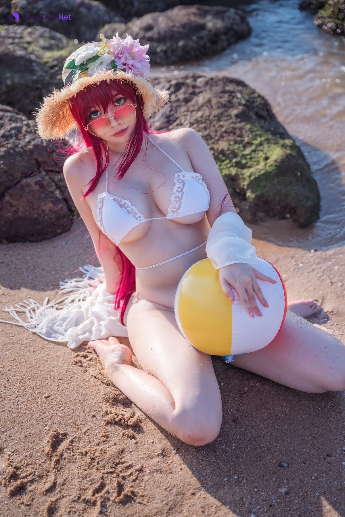 Ganlory 啊日日 Cosplay 絮库夫泳装 - Photo 16