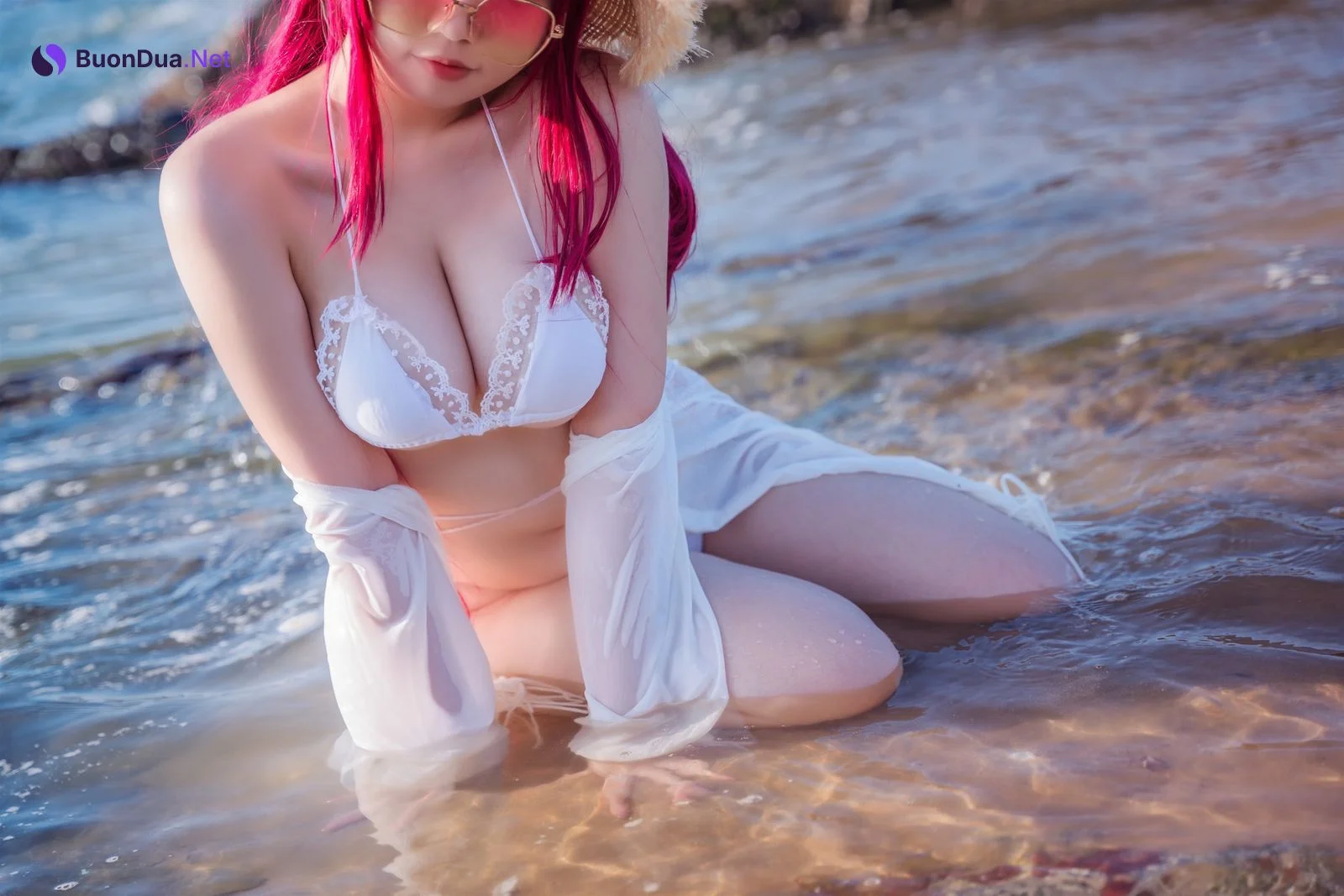 Ganlory 啊日日 Cosplay 絮库夫泳装 - Photo 20