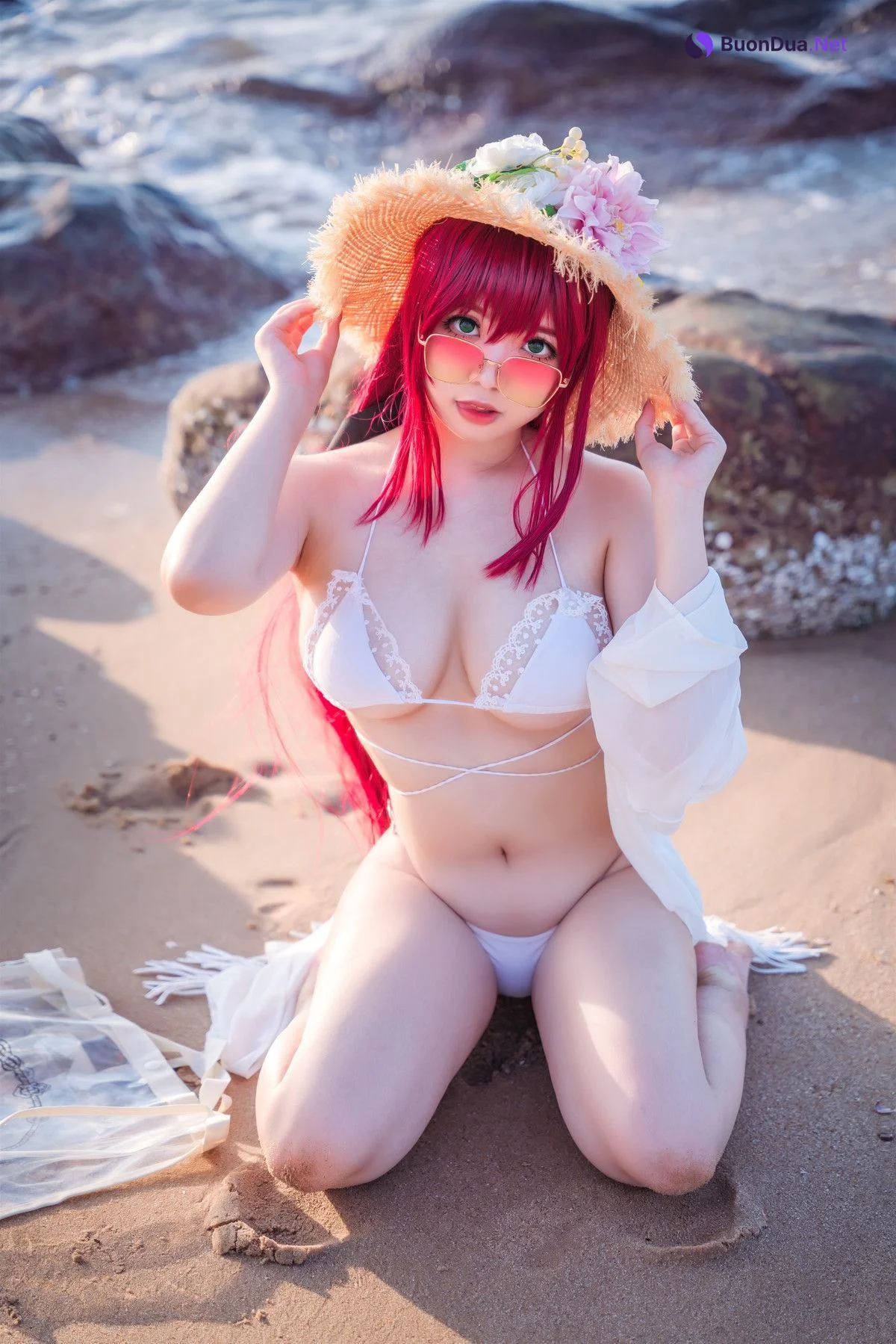 Ganlory 啊日日 Cosplay 絮库夫泳装 - Photo 5