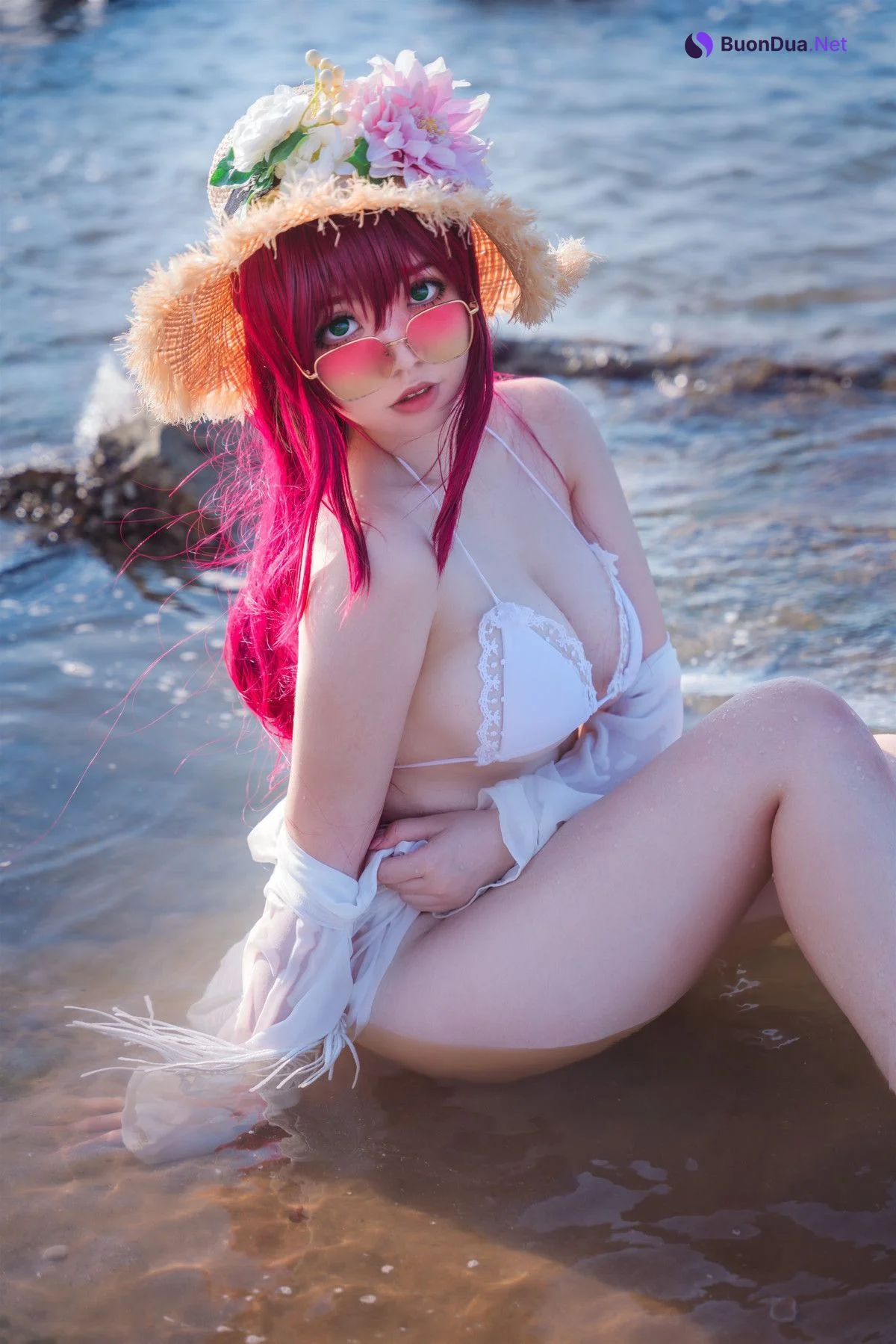 Ganlory 啊日日 Cosplay 絮库夫泳装 - Photo 6