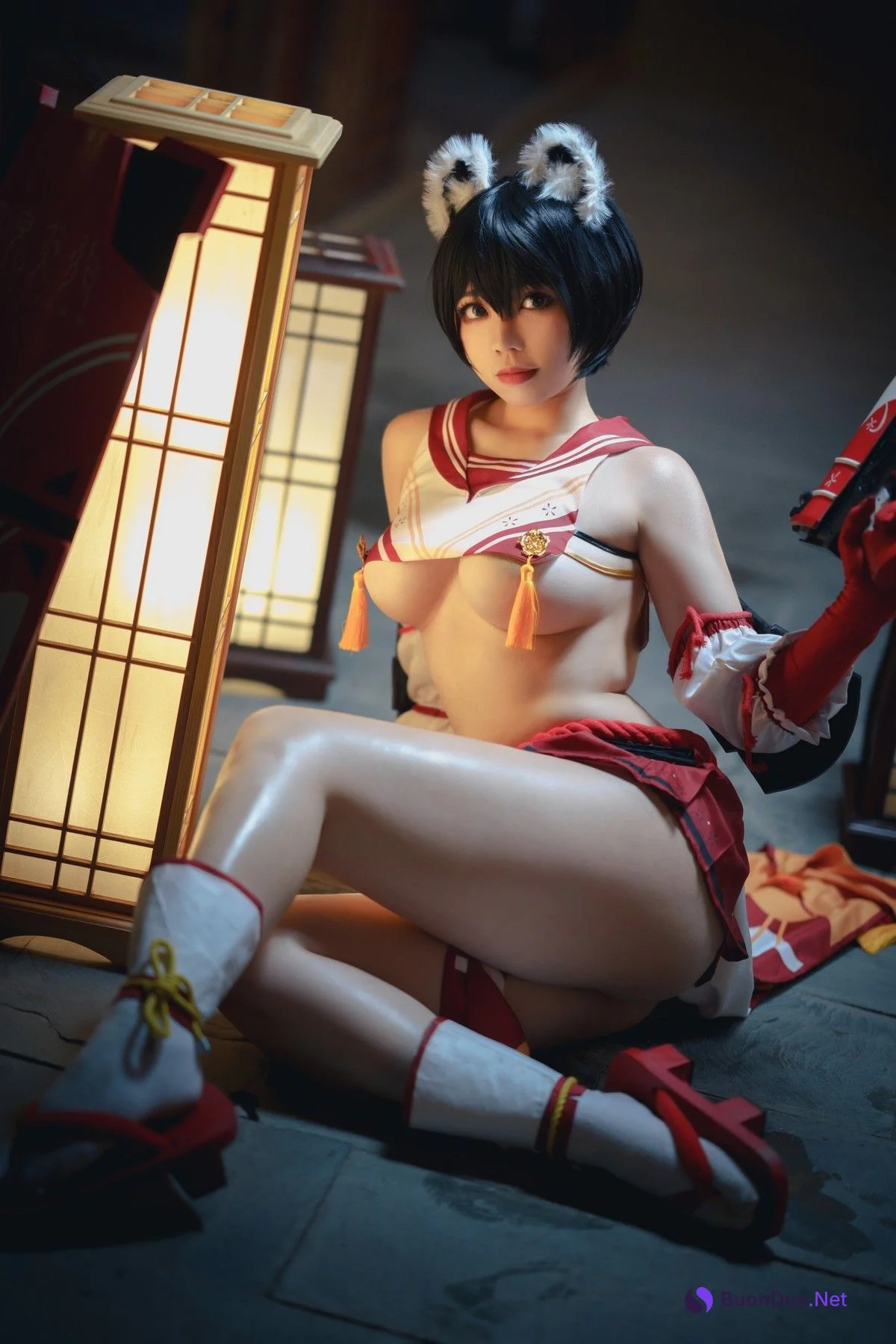 Ganlory 啊日日 Cosplay 春日ツバキ Kasuga Tsubaki - Photo 13