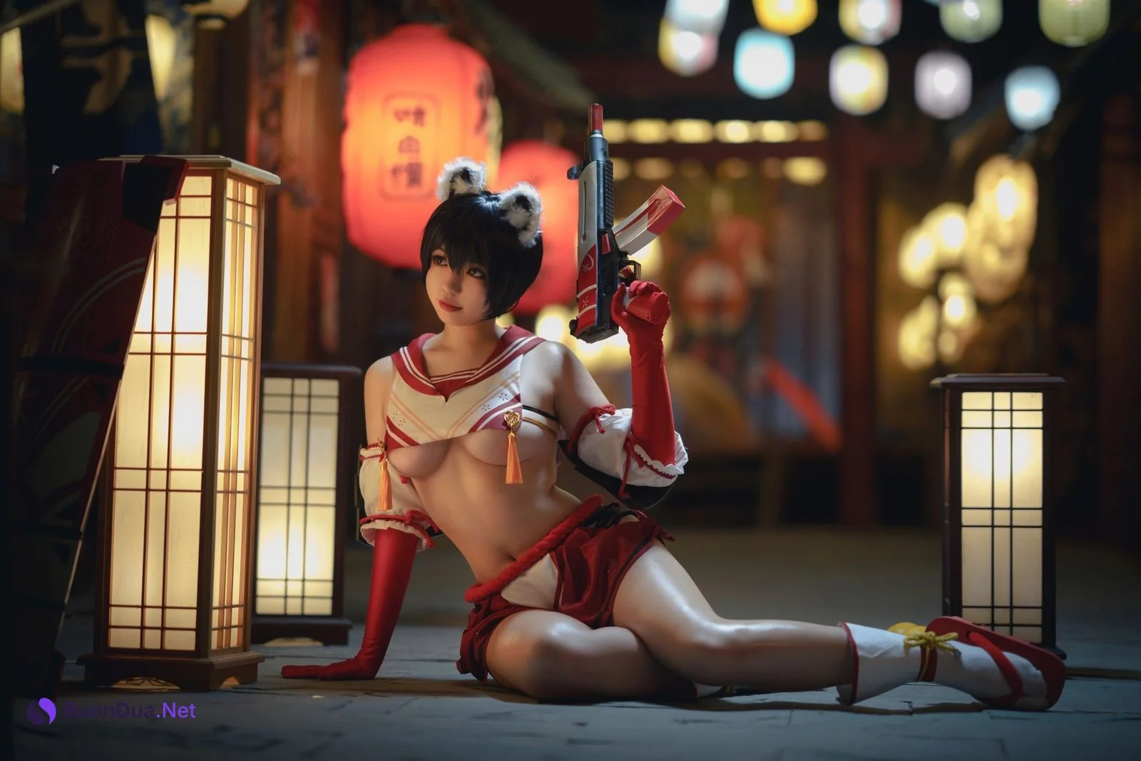 Ganlory 啊日日 Cosplay 春日ツバキ Kasuga Tsubaki - Photo 14